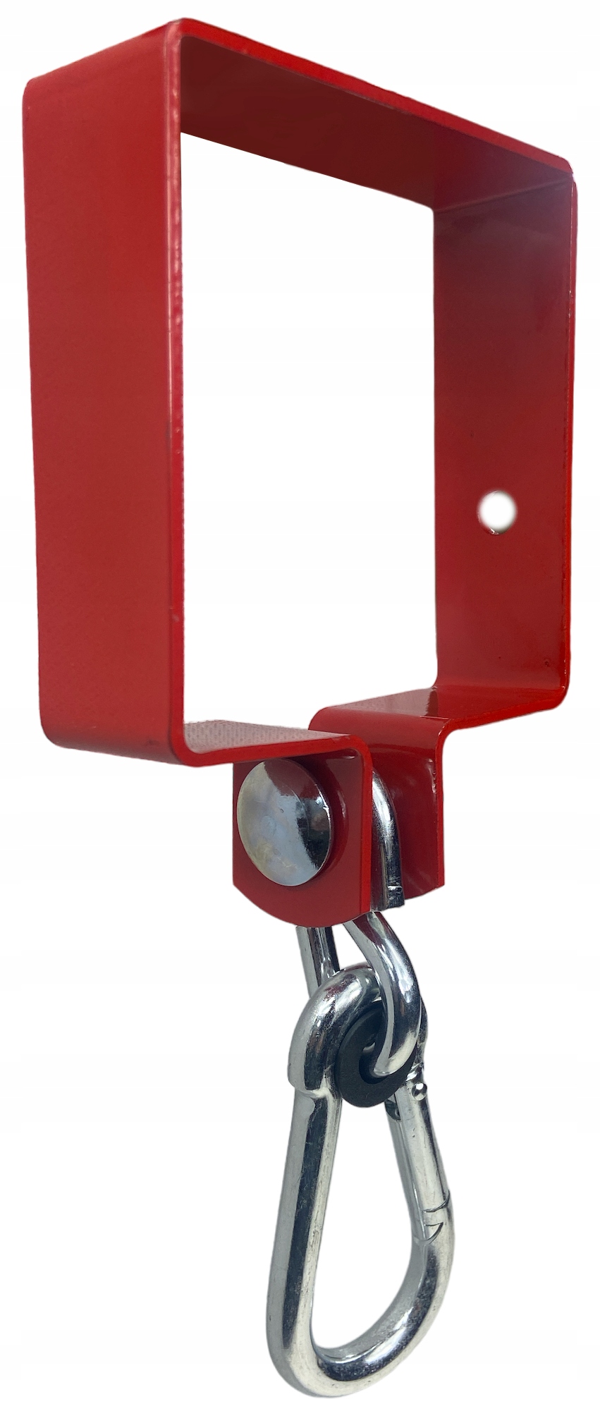 Mocowanie do huśtawki obejma hak huśtawkowy 100x100 czerwona