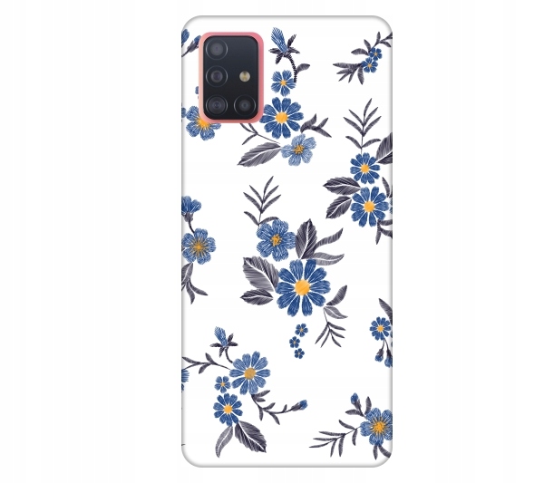 

Etui pokrowiec do Samsung Galaxy A51 Floral kwiaty