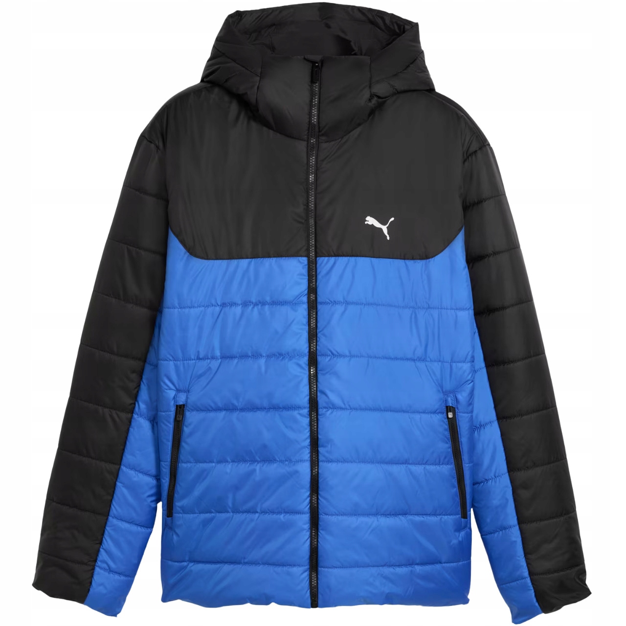 Pánská bunda Puma Ess Hooded Padded modro-černá 685211 13 Velikost L