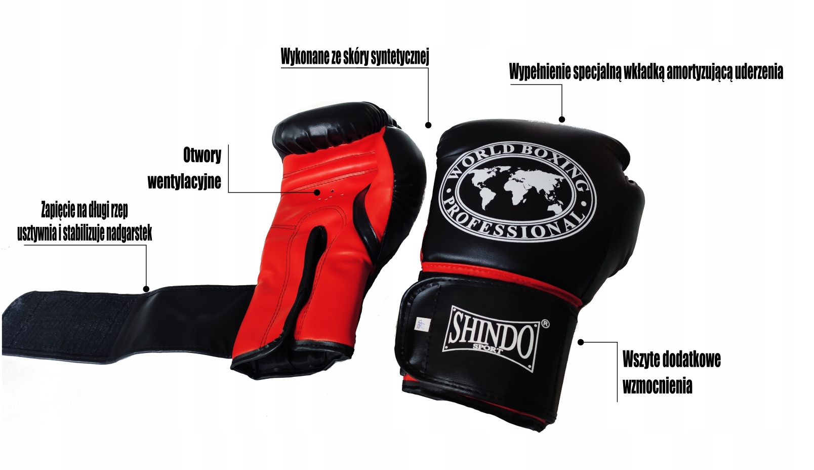 Боксерский тренировочный мешок 90 см перчатки набор T цвет доминирующий черный