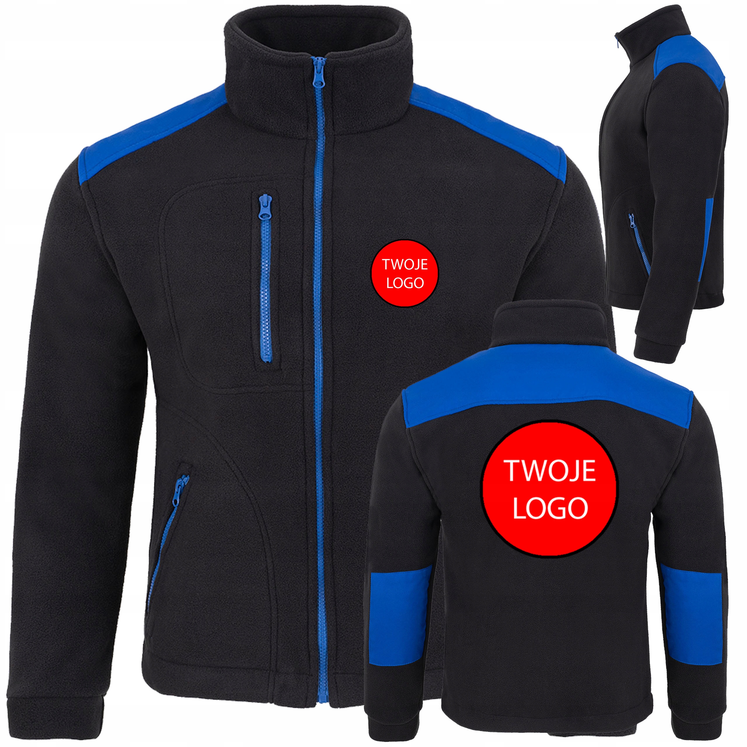 

Polar Bluza Z Nadrukiem Własny Haft Logo Firma