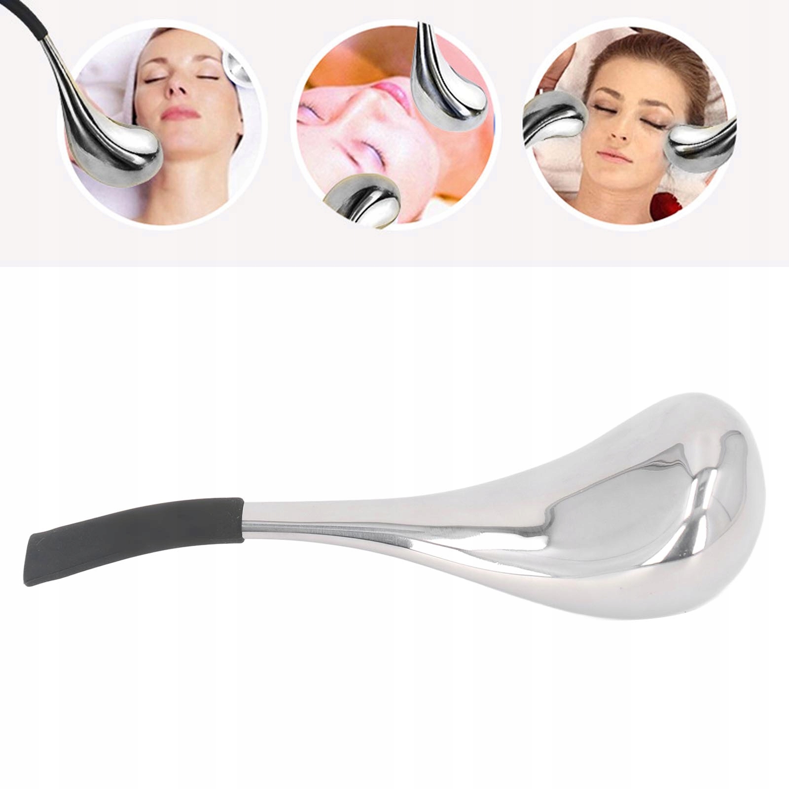 MASAŻER DO TWARZY OCZU Z JADEITU ROLLER WAŁEK CHŁODZĄCE PAŁECZKI Marka bez marki