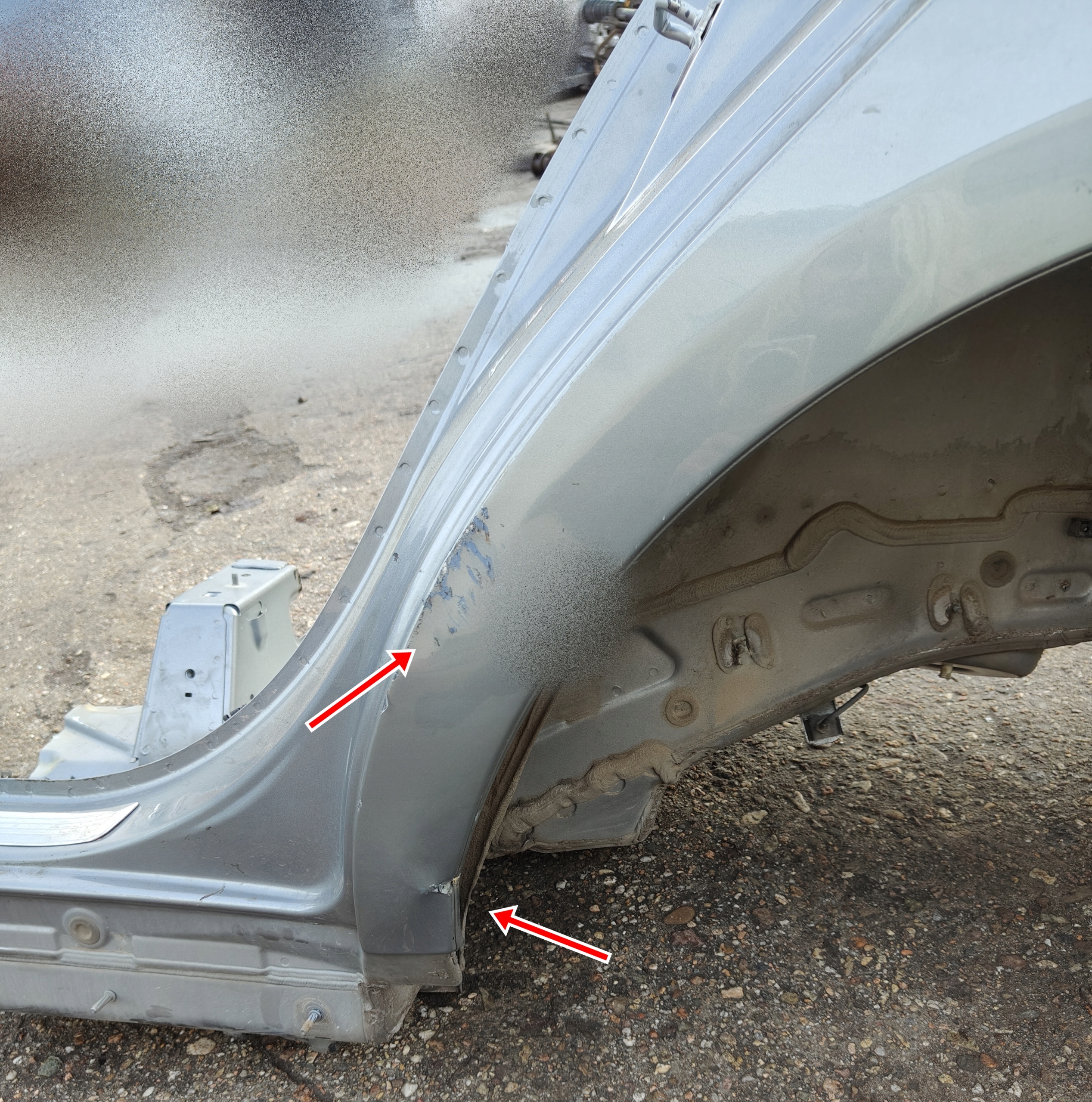 MERCEDES ML W166 12R LONGHERONE parafango sinistra posteriore C792