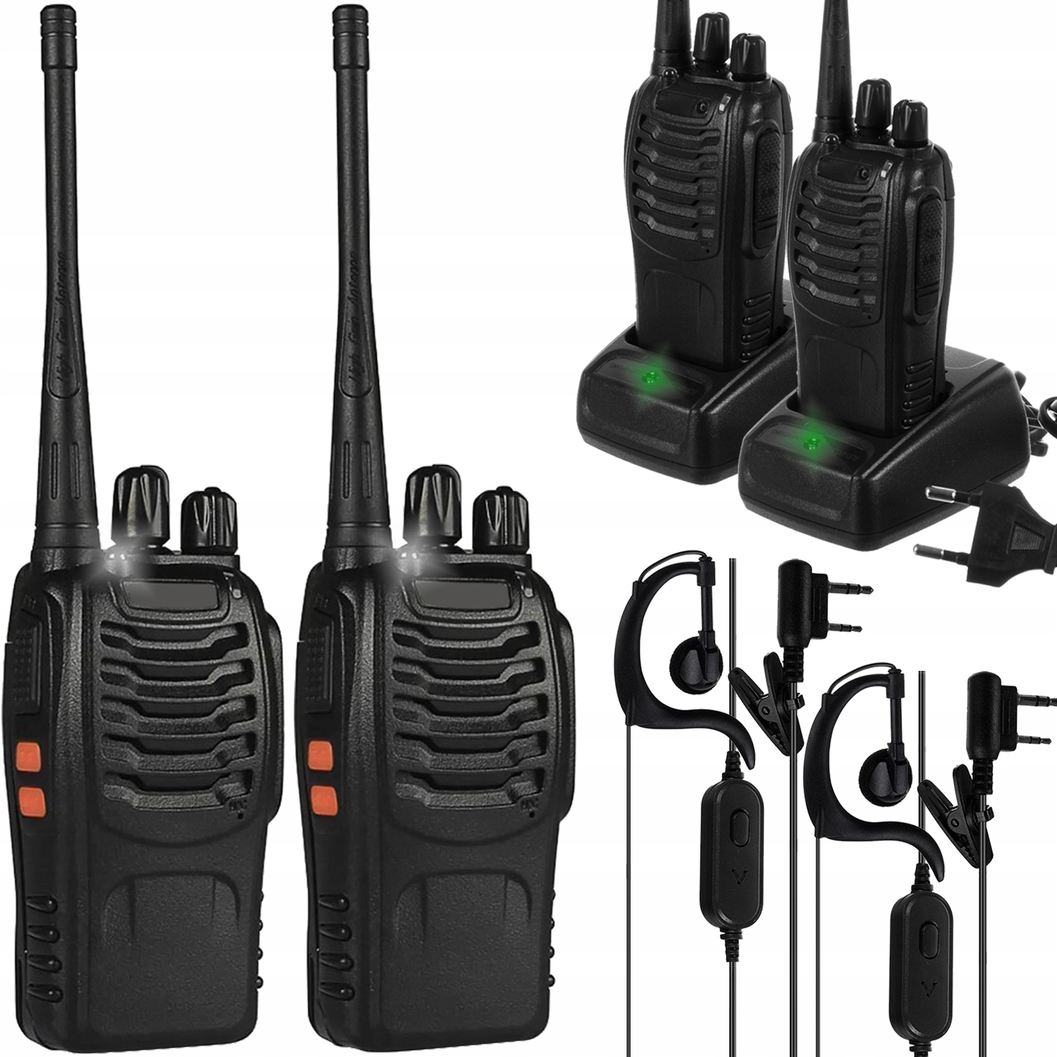 

Zestaw 2 x Walkie Talkie Krótkofalówki Duży Zasięg