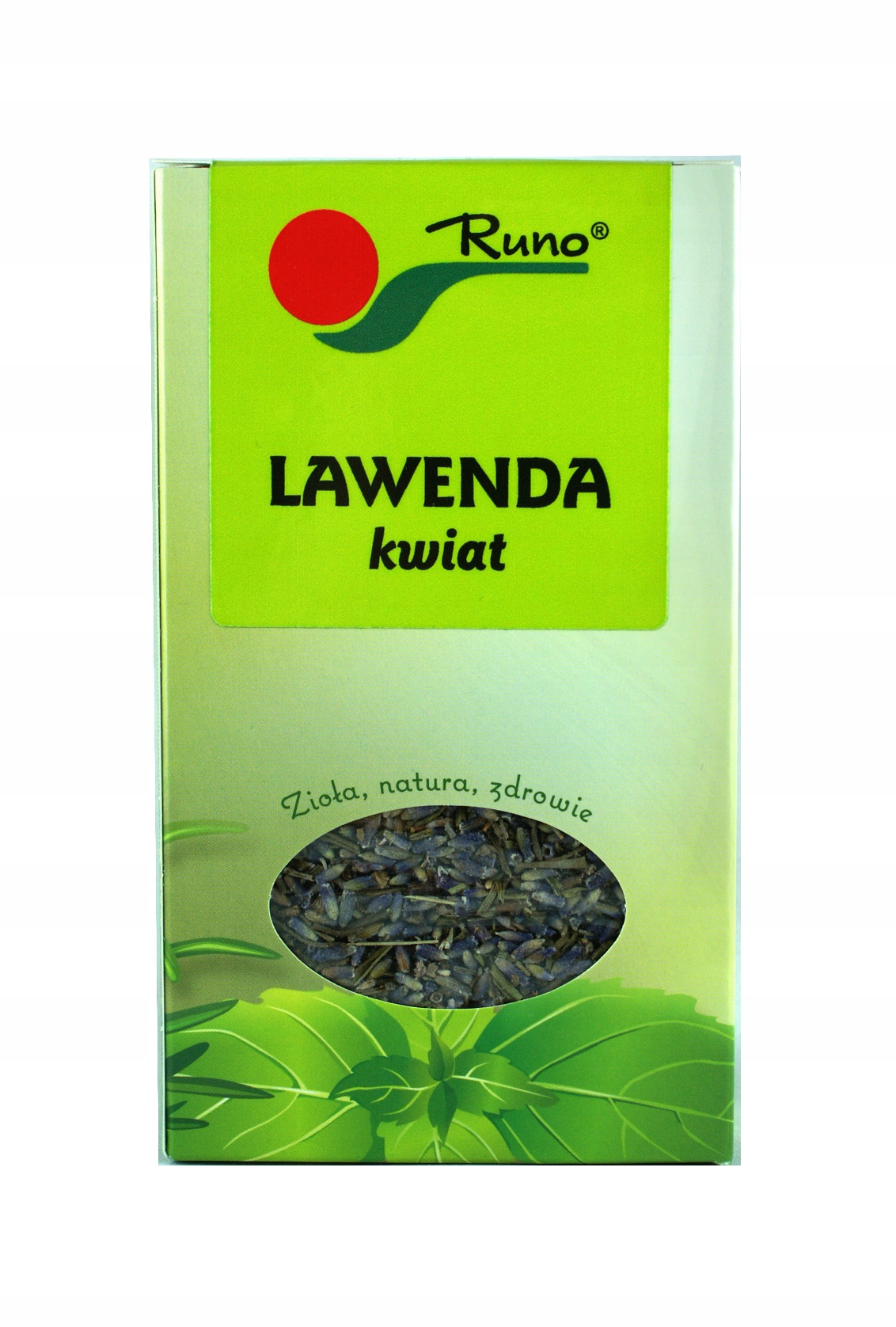 

Lawenda kwiat 50g Runo Uspokaja Ułatwia Zasypianie