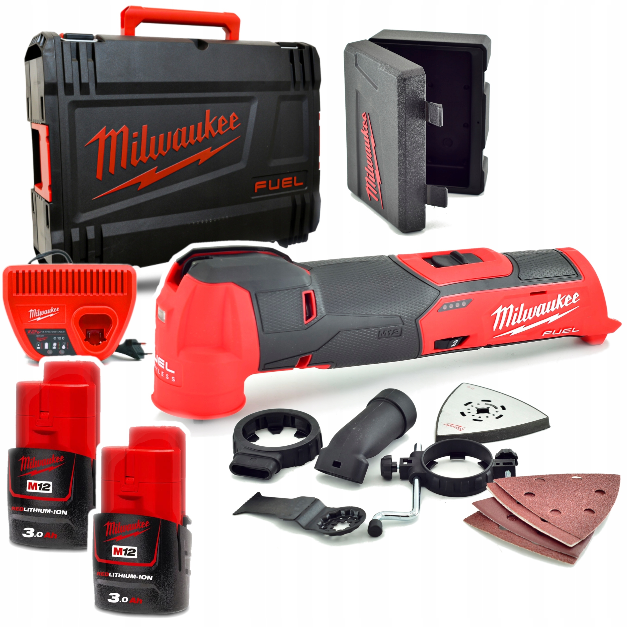Milwaukee M12 FMT-302X Narzędzie wielofunkcyjne Fuel Zestaw