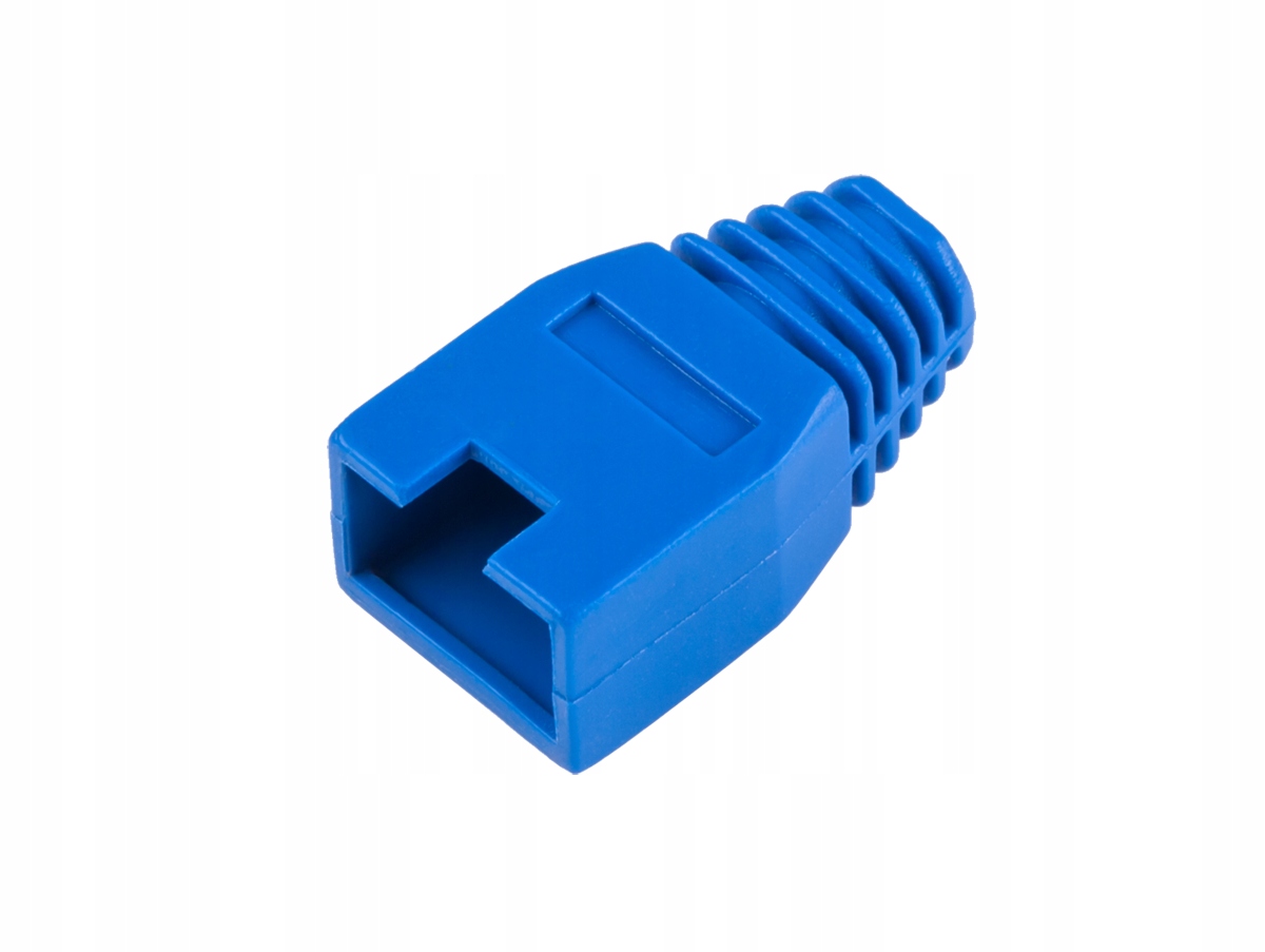 Osłona gumowa wtyku 8p8c RJ45 niebieska Lechpol Electronics