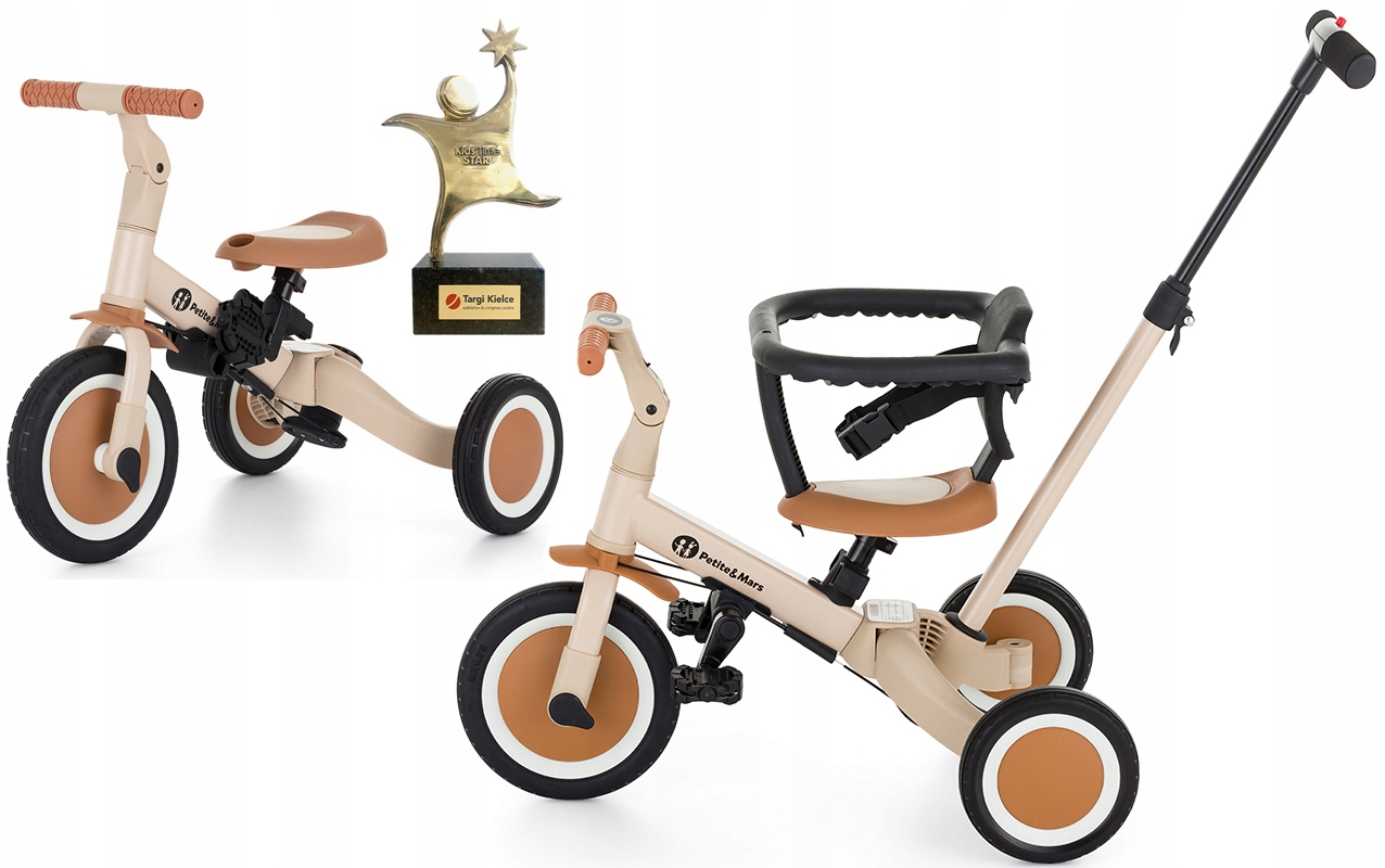 Rowerek dziecięcy Biegówka rowerek dziecięcy 5w1 Turbo Desert Sand