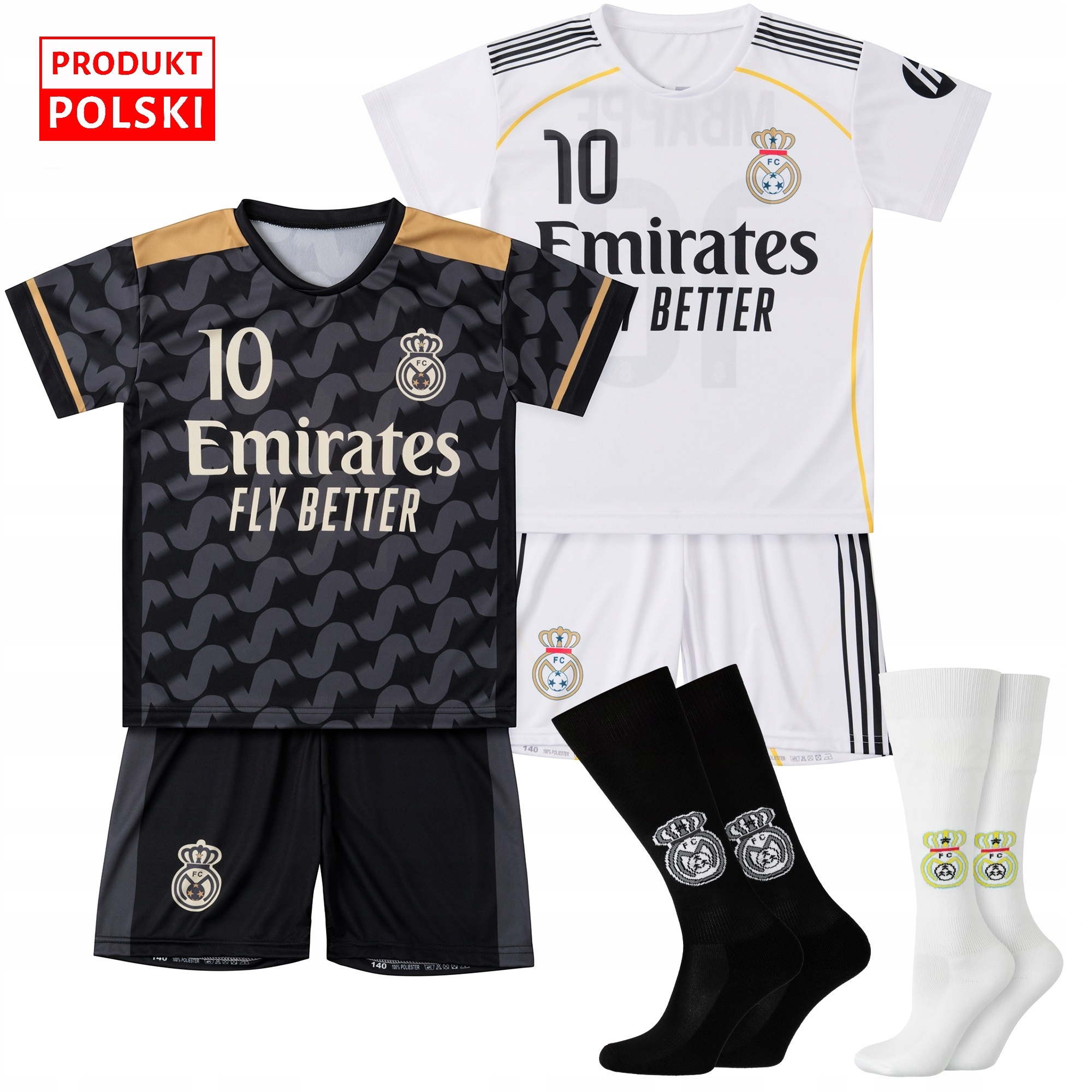 Fotbalové oblečení Mbappe štulpny vel 122