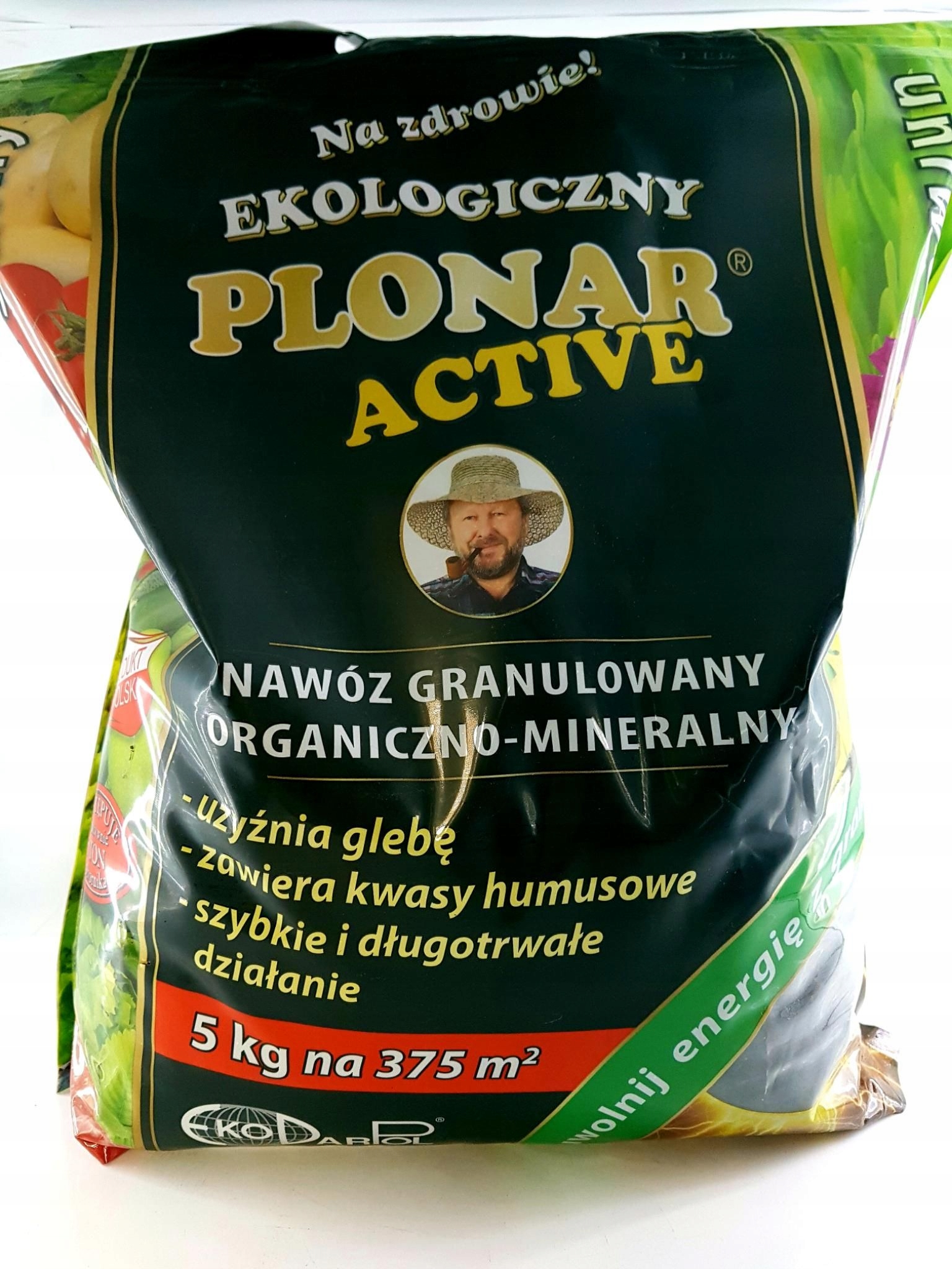 Ekodarpol 5kg Plonar Active uniwersalny nawóz BIO Kod producenta GRANULOWANY humus użyźnia gleb