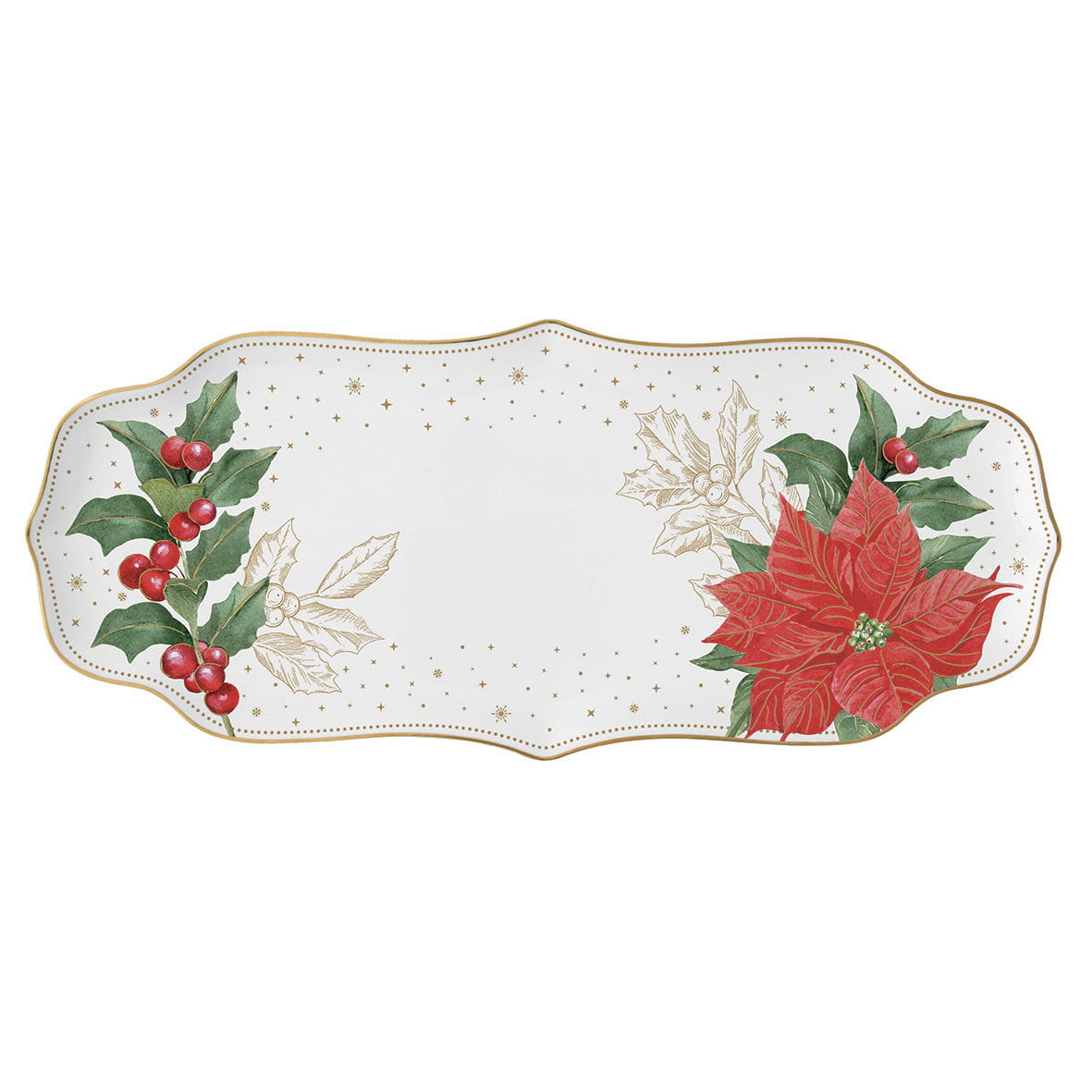 Easy Life/R2S, paterka z porcelany POINSETTIA AND