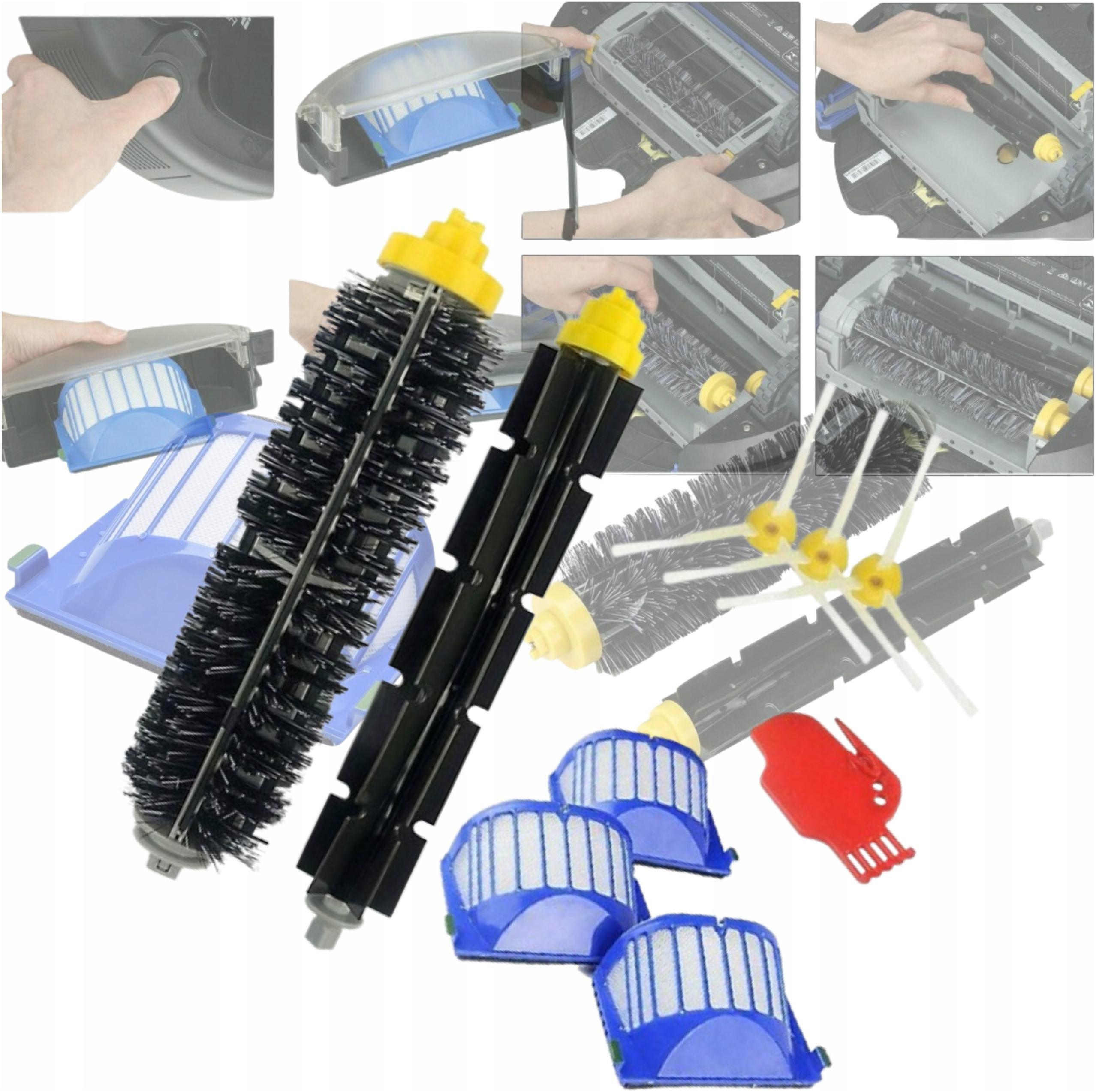 Sada příslušenství 10ks pro Irobot Roomba série 600