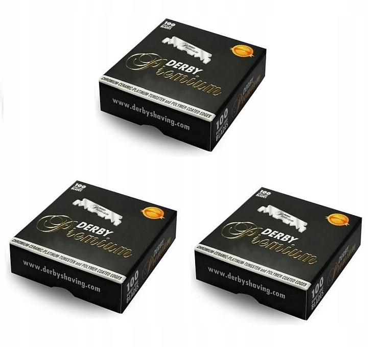 

Żyletki polówki Derby Premium Half Blades 300 szt.