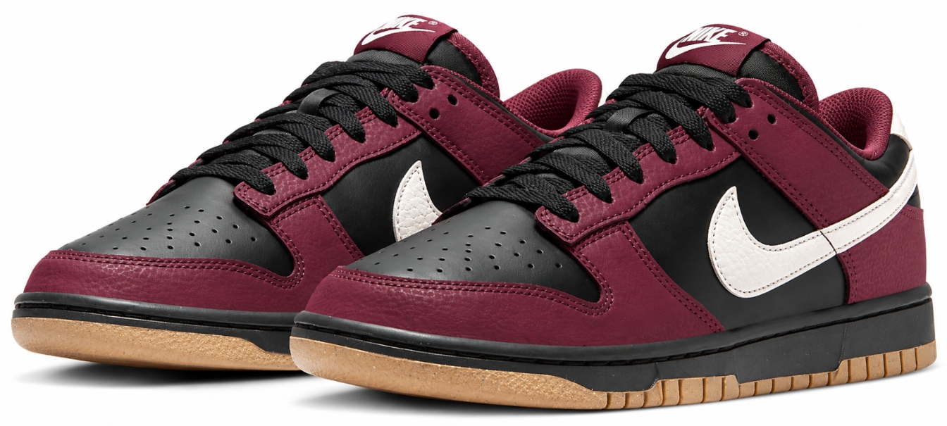 Tenisky Nike Dunk Low Next Nature Bordové Unisex HM9658-600 45