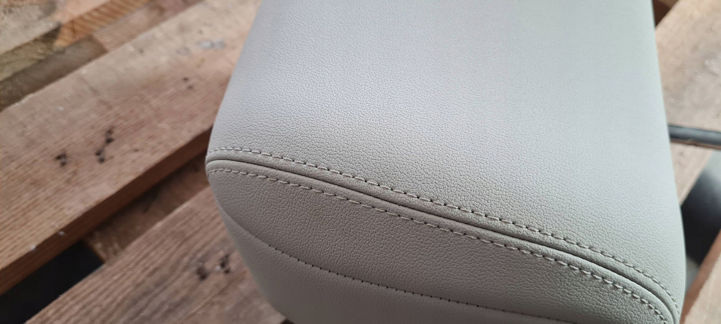 Q3 83A rest seat left right front leather SKORZANY