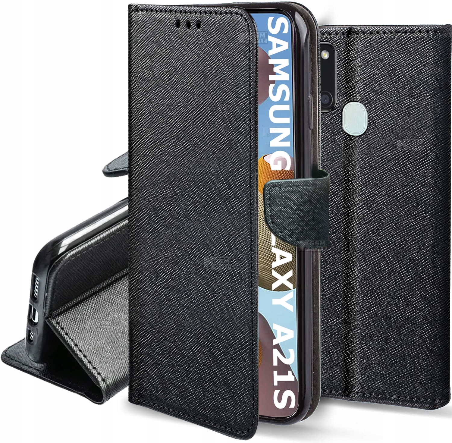 

Etui na Samsung Galaxy A21s Fancy Portfel +szkło
