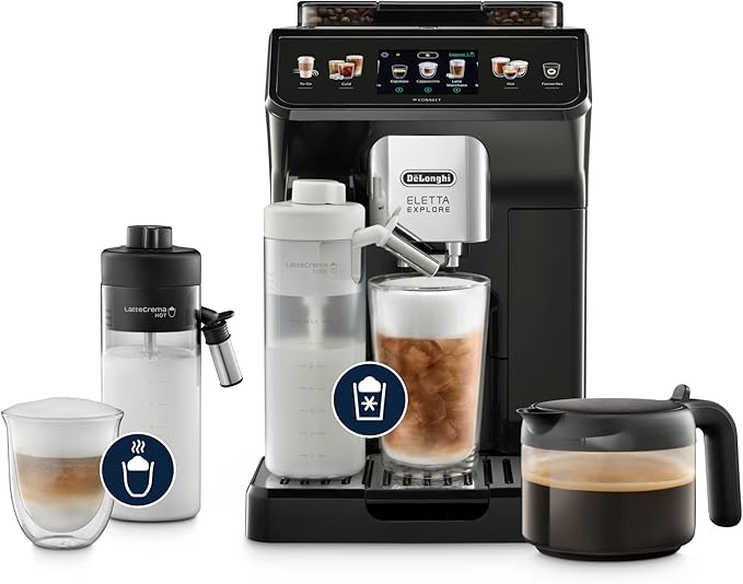 De'Longhi Eletta Explore Cold Brew ECAM452.67.G Ekspres do Kawy Hot Cool