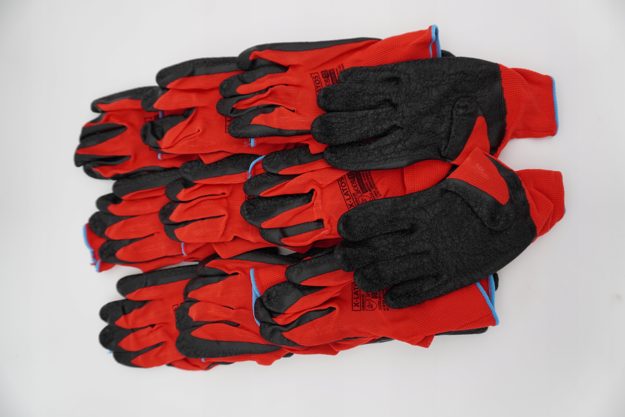 Перчатки рабочие перчатки R9 LATEX 10PAR