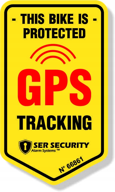 

Naklejka Gps Tracking Pojazd Monitorowany 8x4,5 cm