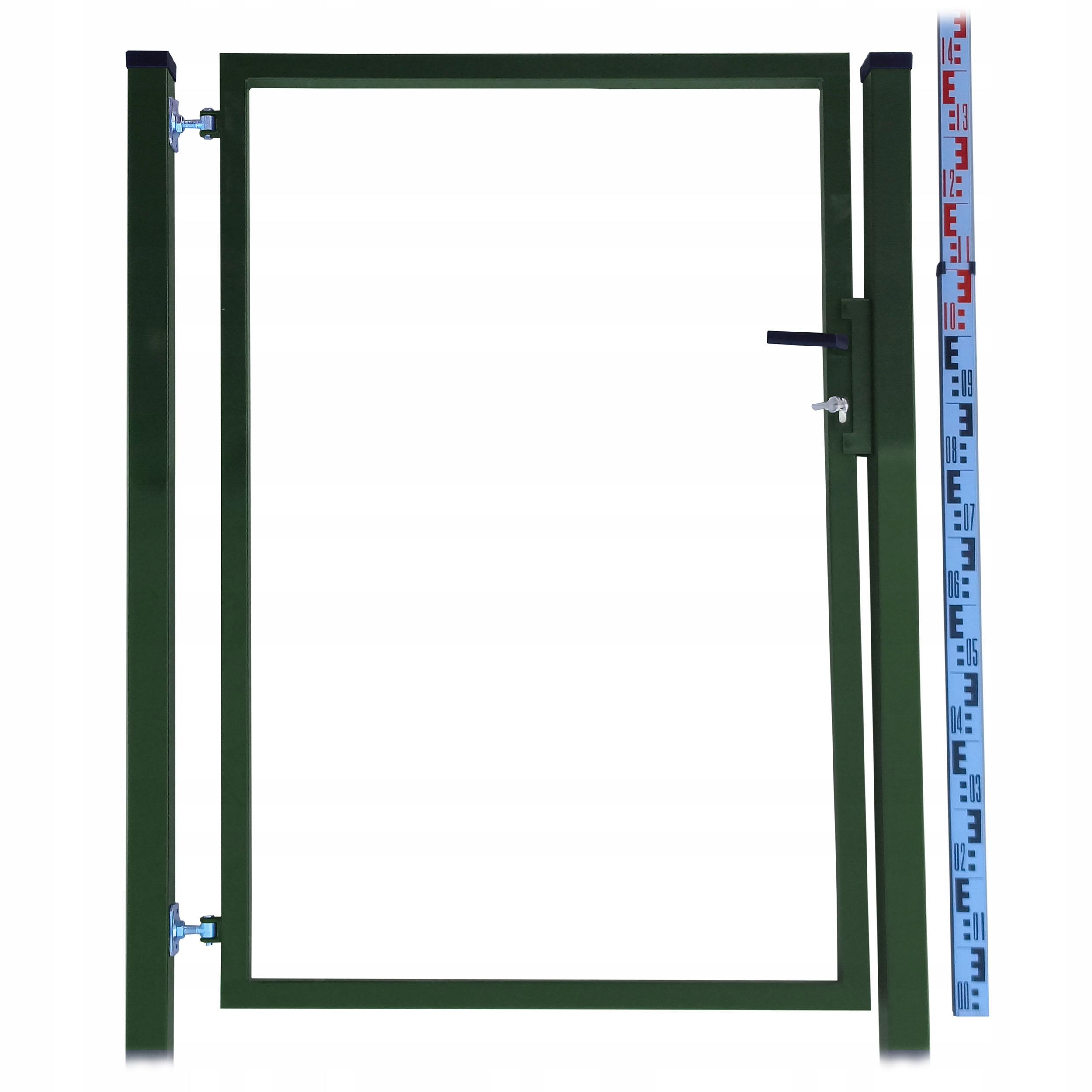 Bránka Rámeček pro štafle a panely 140 Cm zelená RAL6005 Sloupky štaflí