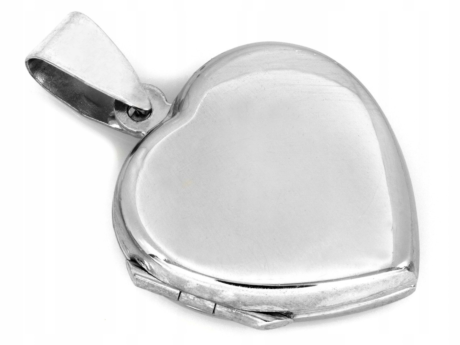 Stříbrný přívěsek krabička srdce ryzost 925 5.13 g šperk lesklý hladký