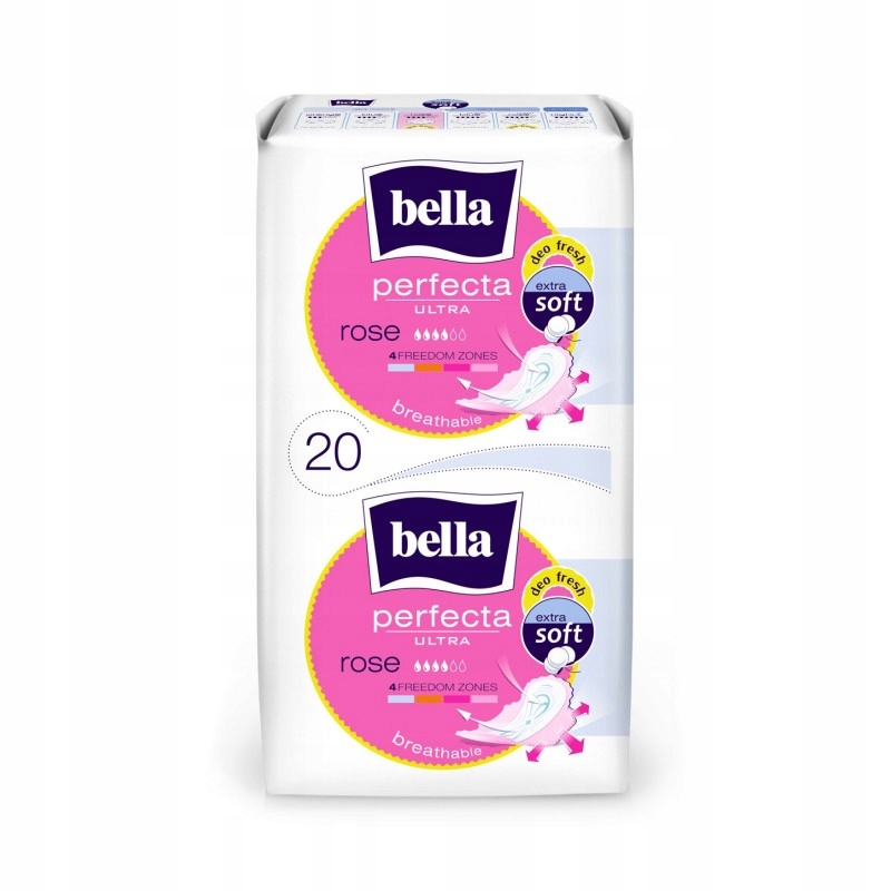 

Podpaski Bella Perfecta Ultra Rose 20 szt.