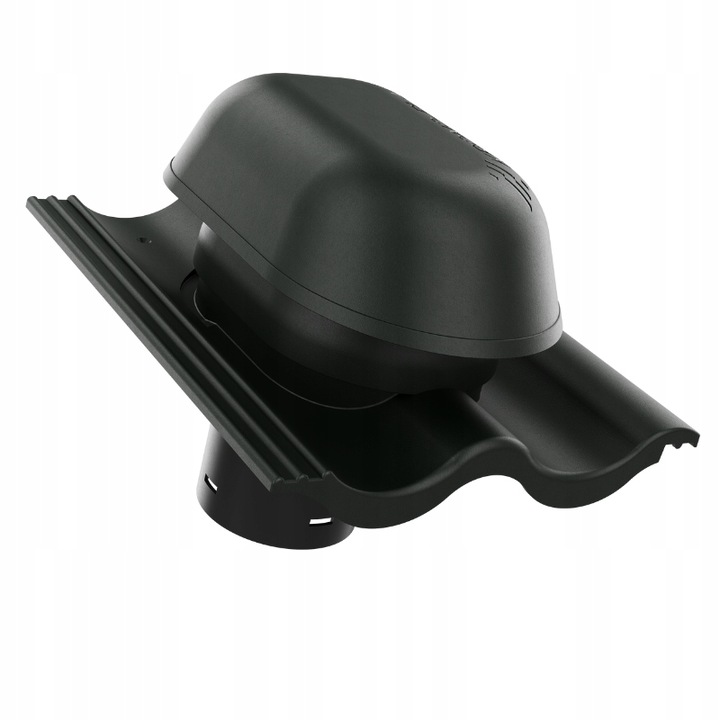 Sanitární ventilátor fi 125 Monier Braas Keltská Grafit Grafit Cisar