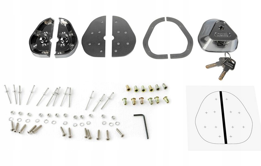 ZAMEK ANTYWŁAMANIOWY DO DRZWI AUT DOSTAWCZYCH BUS EAN (GTIN) 8000692654118