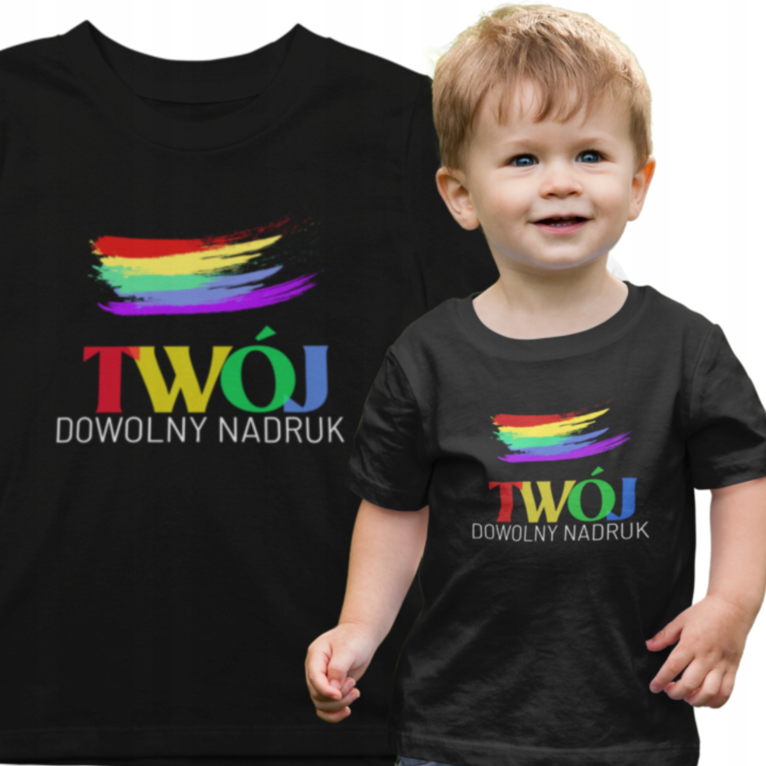 

Koszulka Dziecięca Z Własnym Nadrukiem Grafiką