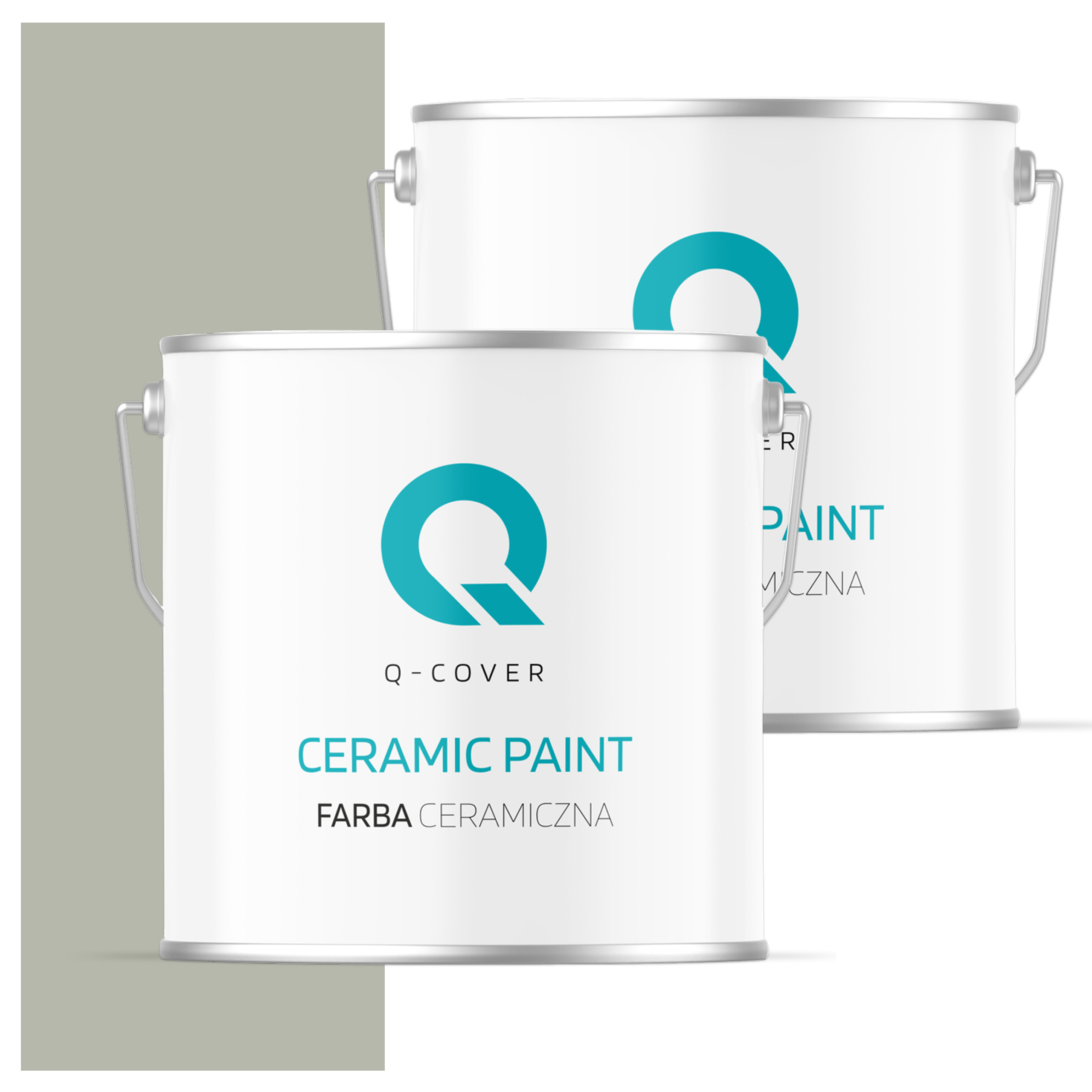 Keramická umývateľná farba na interiér 5L Hlboká matná farba Khaki H1747