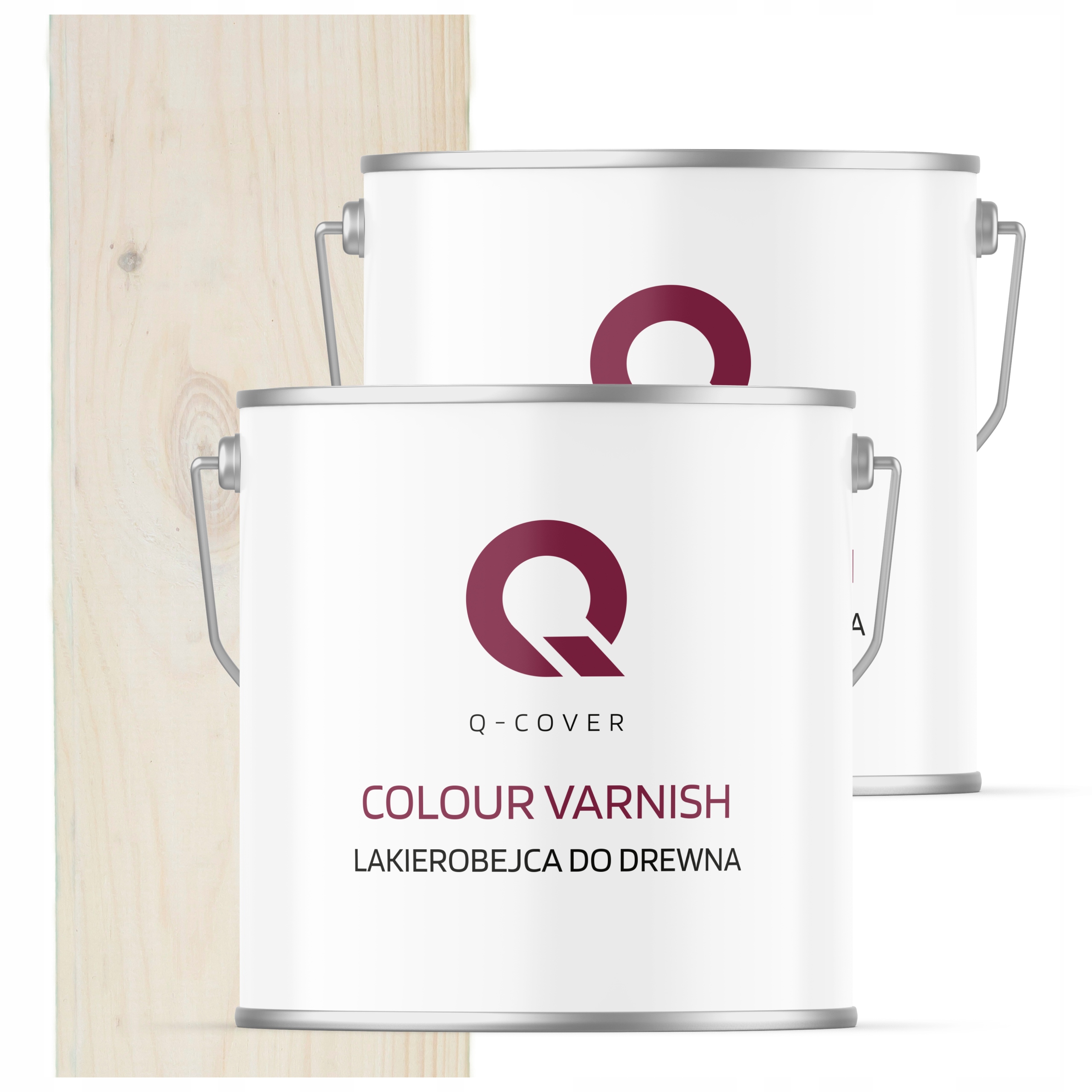 Lakierobejca na drevo záhradného nábytku Dekoratívna Farba Biela Polomatná 5L