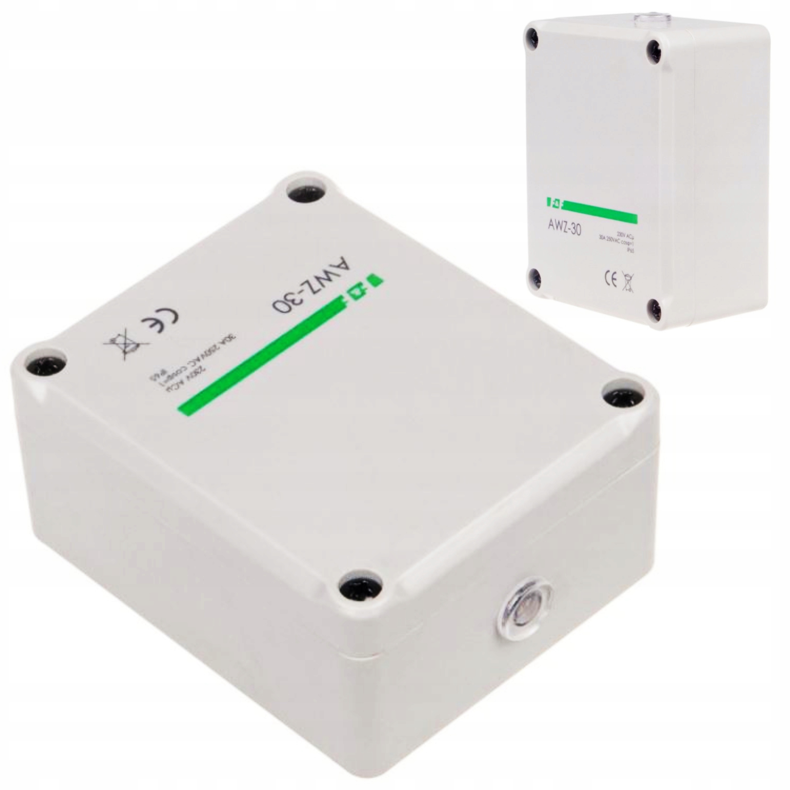 Soumrakový automat Zmierzchówka 30A 230V 2-1000lx kryt IP65 AWZ-30 F&f
