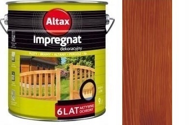 Altax Altax V Dekorativní Impregnaci 9 L Mahagon