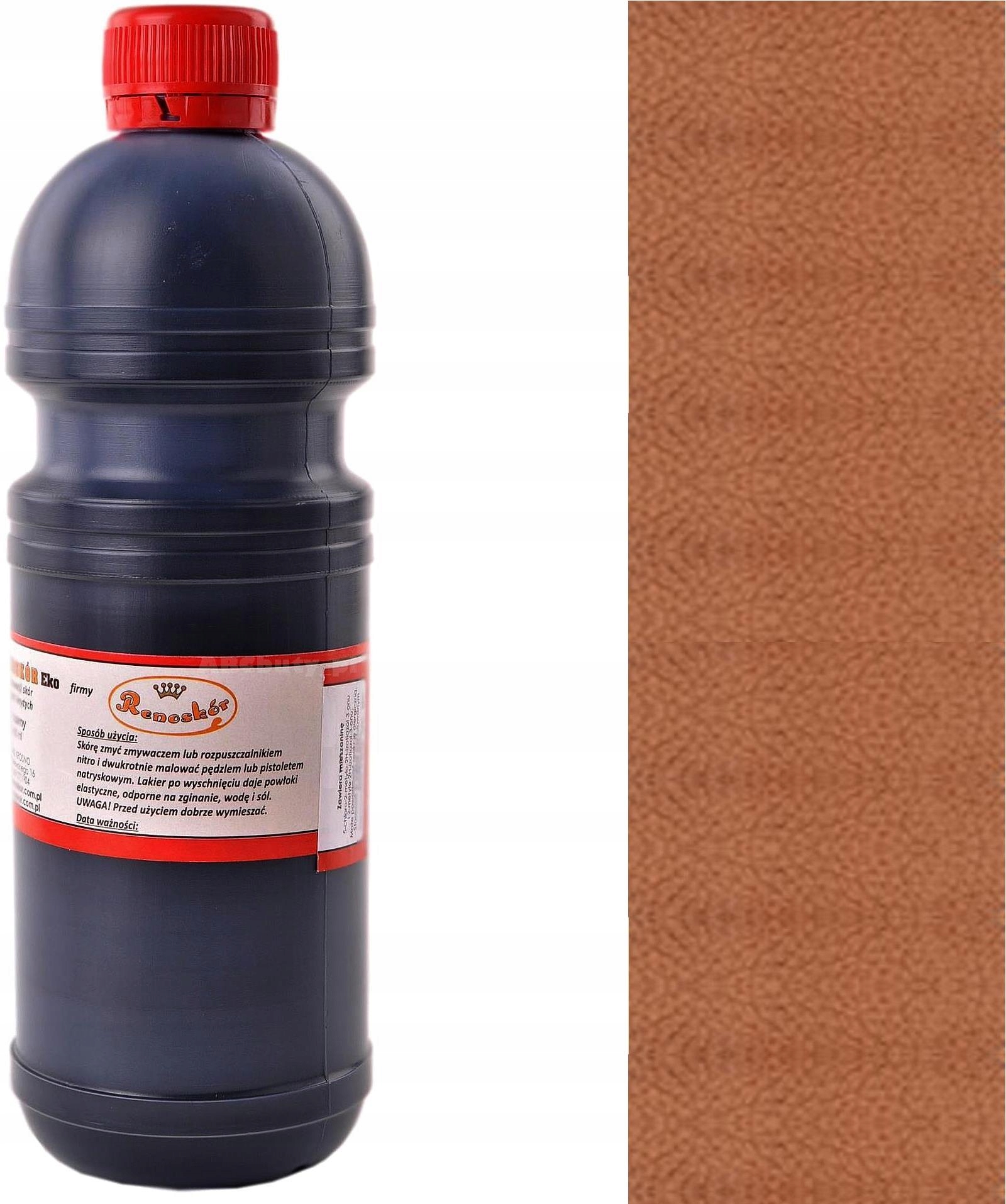 Karamelová Barva Renoskin Lak Na Renovaci Pokožky Customizace Wilbra Tekutina