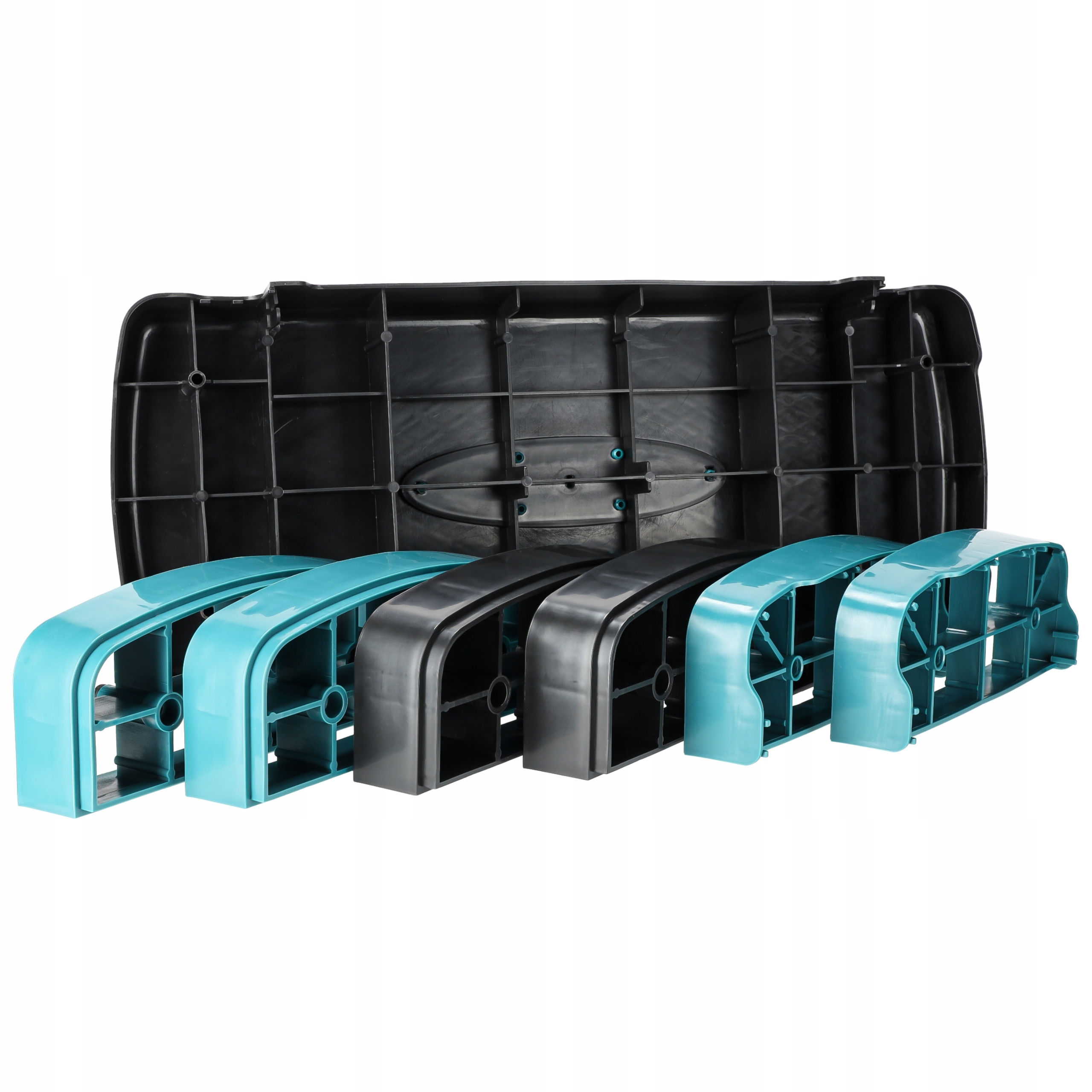 STEP SCHODEK do ćwiczeń fitness AEROBIKU 3 stopnie STEPPER modułowy podest Model Step do aerobiku regulowany 3-stopnie modułowy