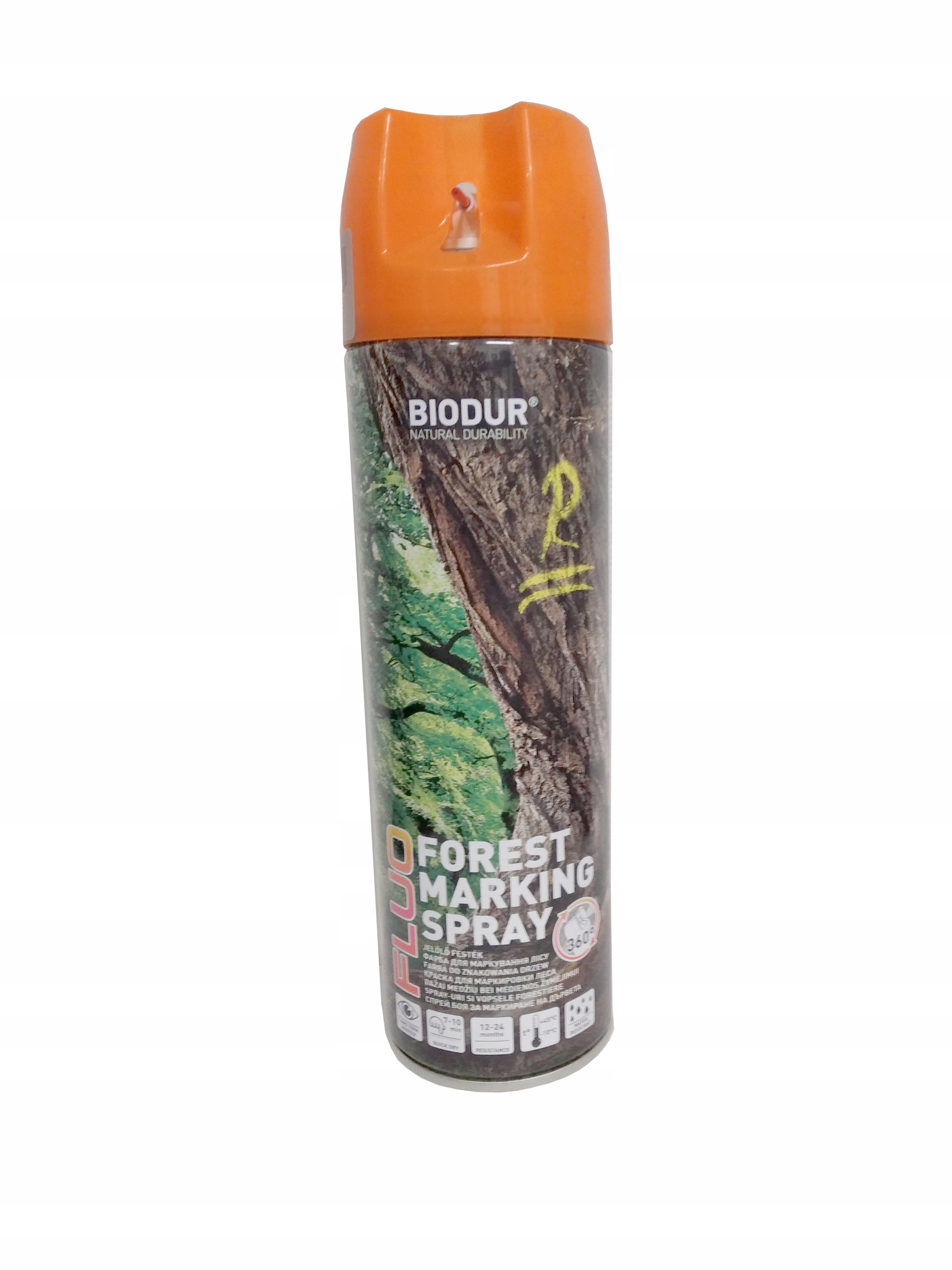 

Farba geodezyjna Biodur pomarańczowy 500 ml