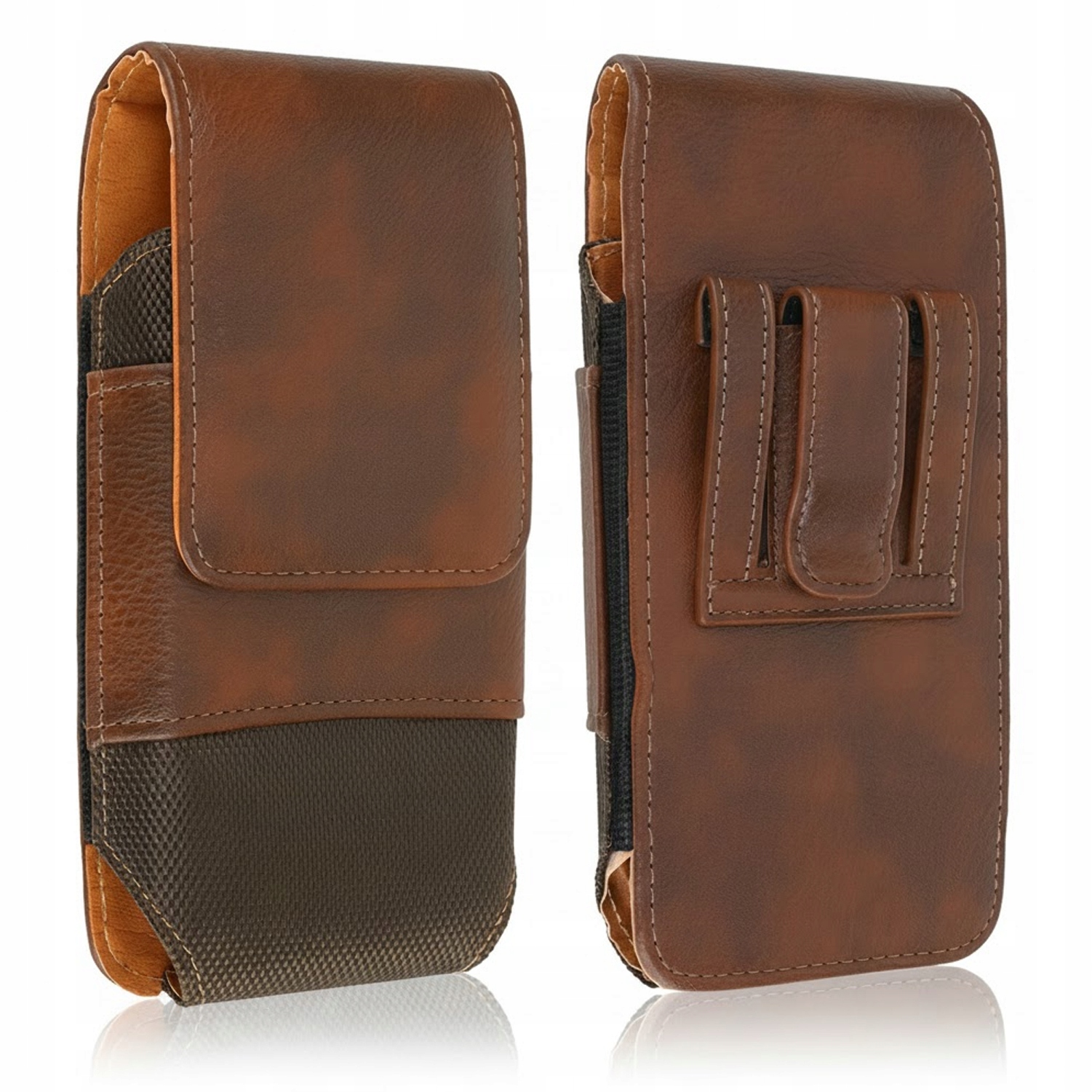 Pouzdro pouzdro obal na opasek pouzdro obal magnet hnědý 17x9x2.5 cm