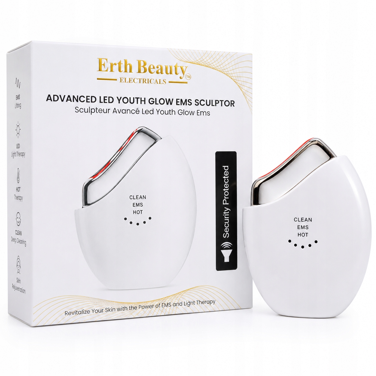 Erth Beauty Advanced Led Youth Glow zařízení pro lifting a omlazení