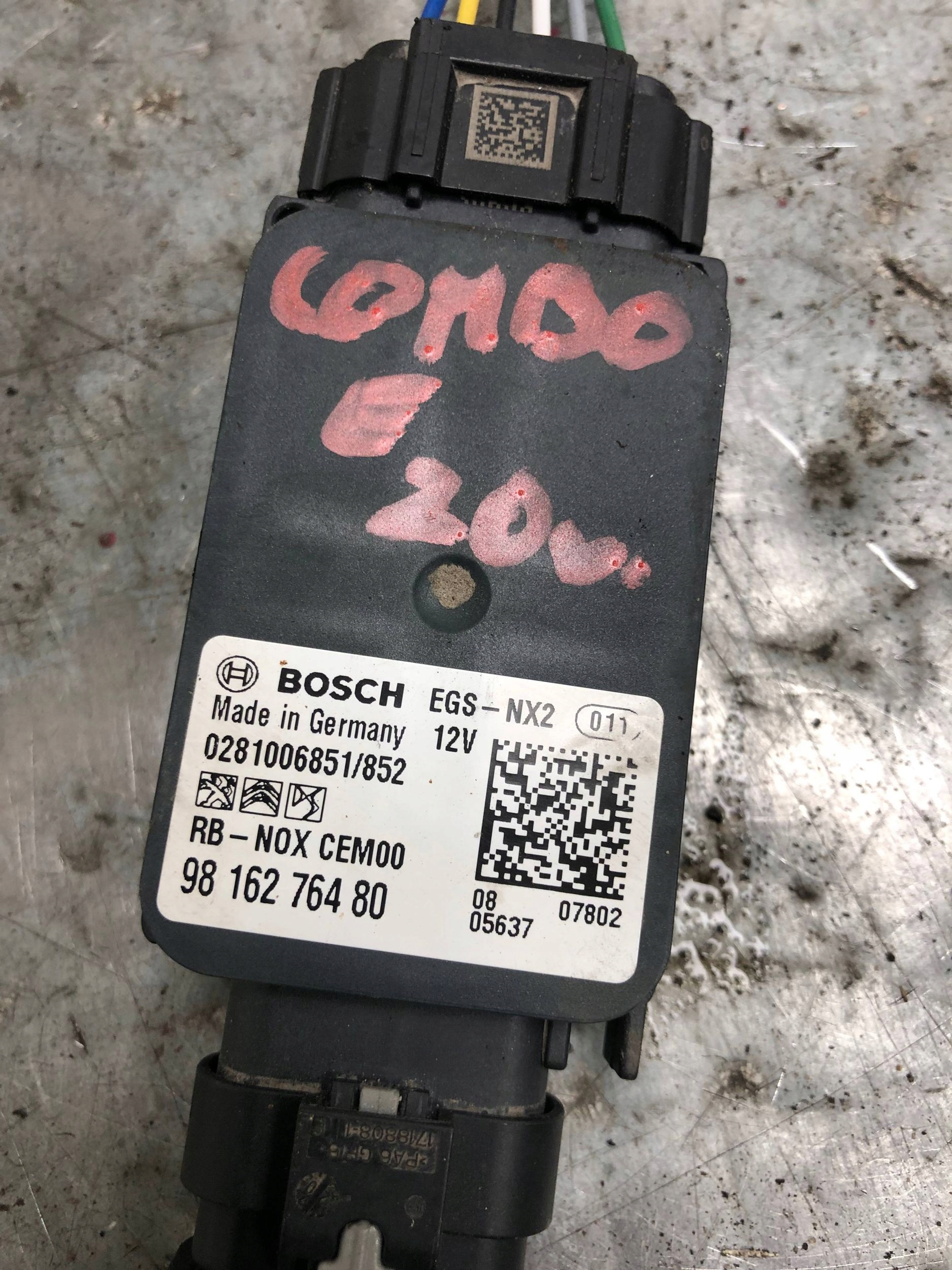 SONDA LAMBDA OPEL COMBO E 9816276480