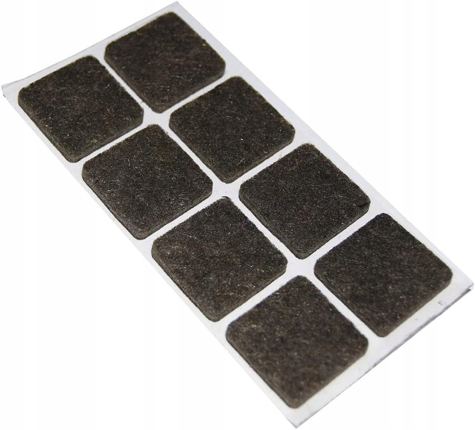 

Samoprzylepne podkładki filcowe 25 x 25 mm