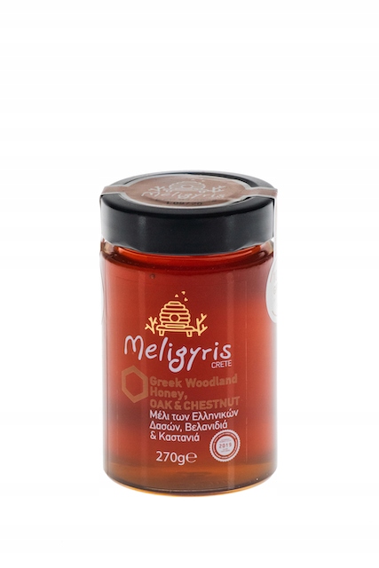 Levně 2x Meligyris Lesní med s kaštanem a dubem 270 g