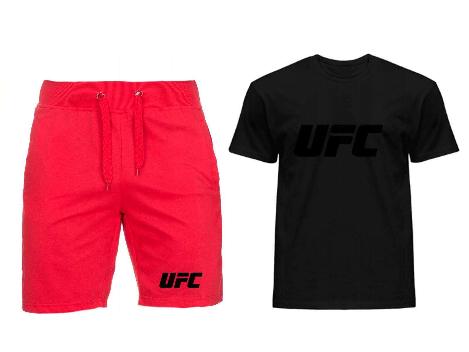 Komplet Tričko Krátké Kraťasy Ufc Pánské XXL