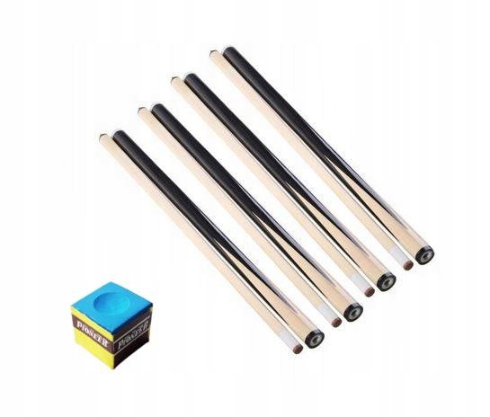 Kij Dwuczęściowy Bilardowy Drewniany Kije Do Bilarda 4 Sztuki