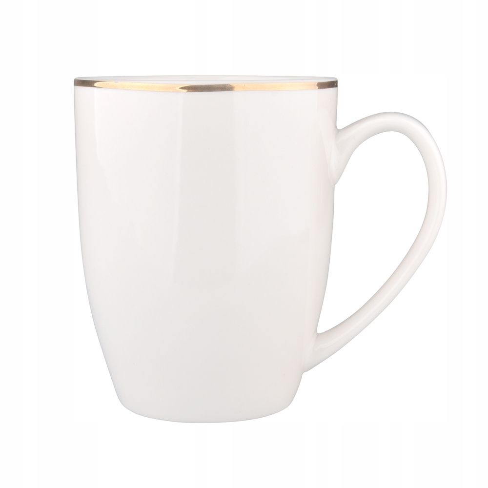 

Kubek Porcelanowy do herbaty Złota Linia 320 ml