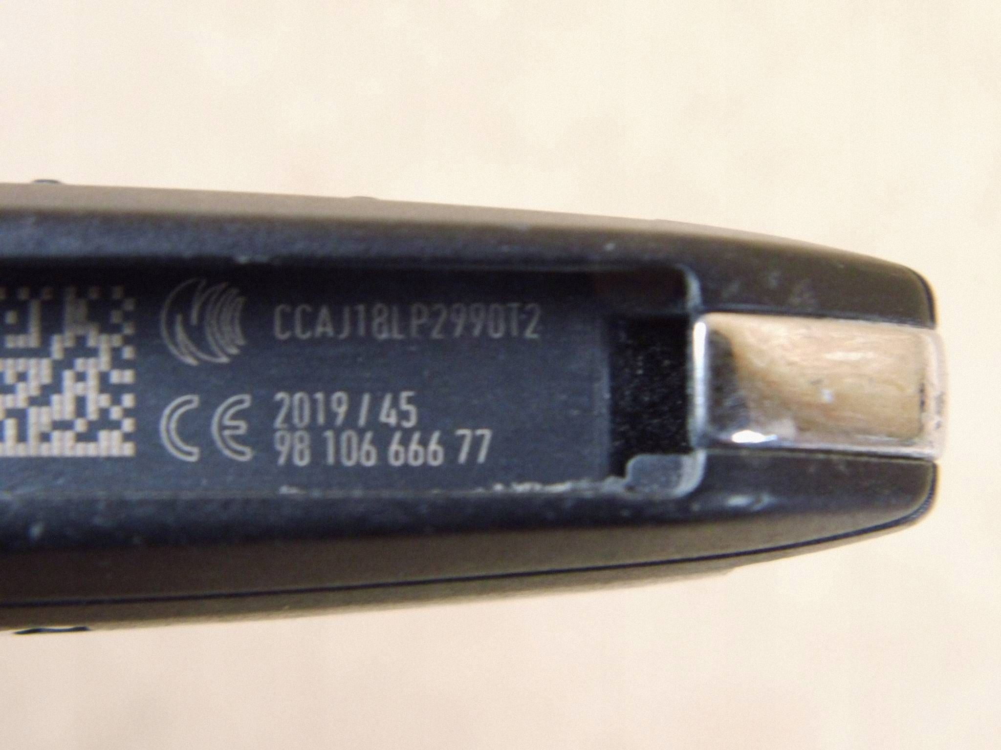 Peugeot 308 II ignition key pilot 9810666677