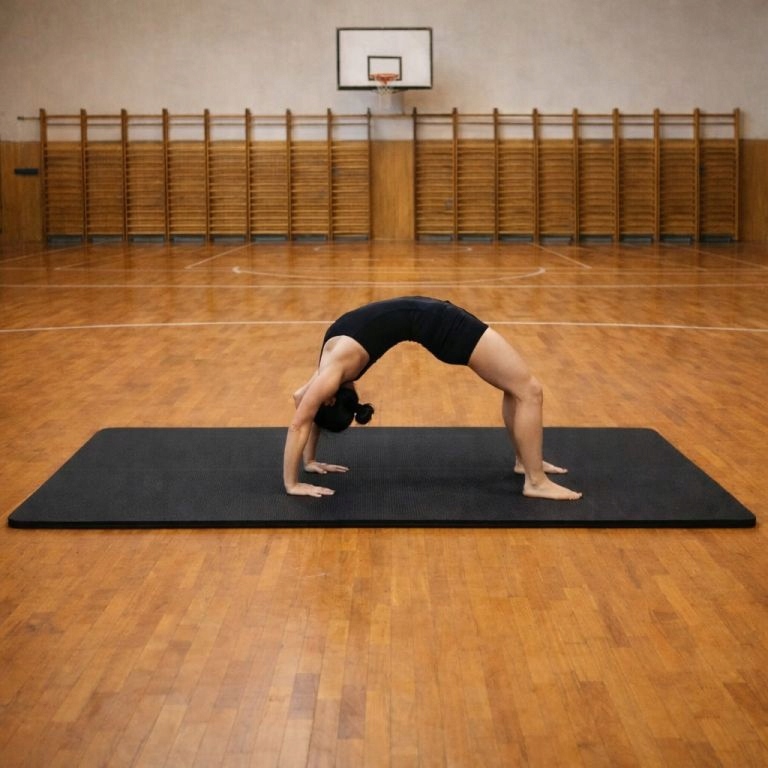 Gymnastická podložka XXL 210 × 110 × 2 cm černá