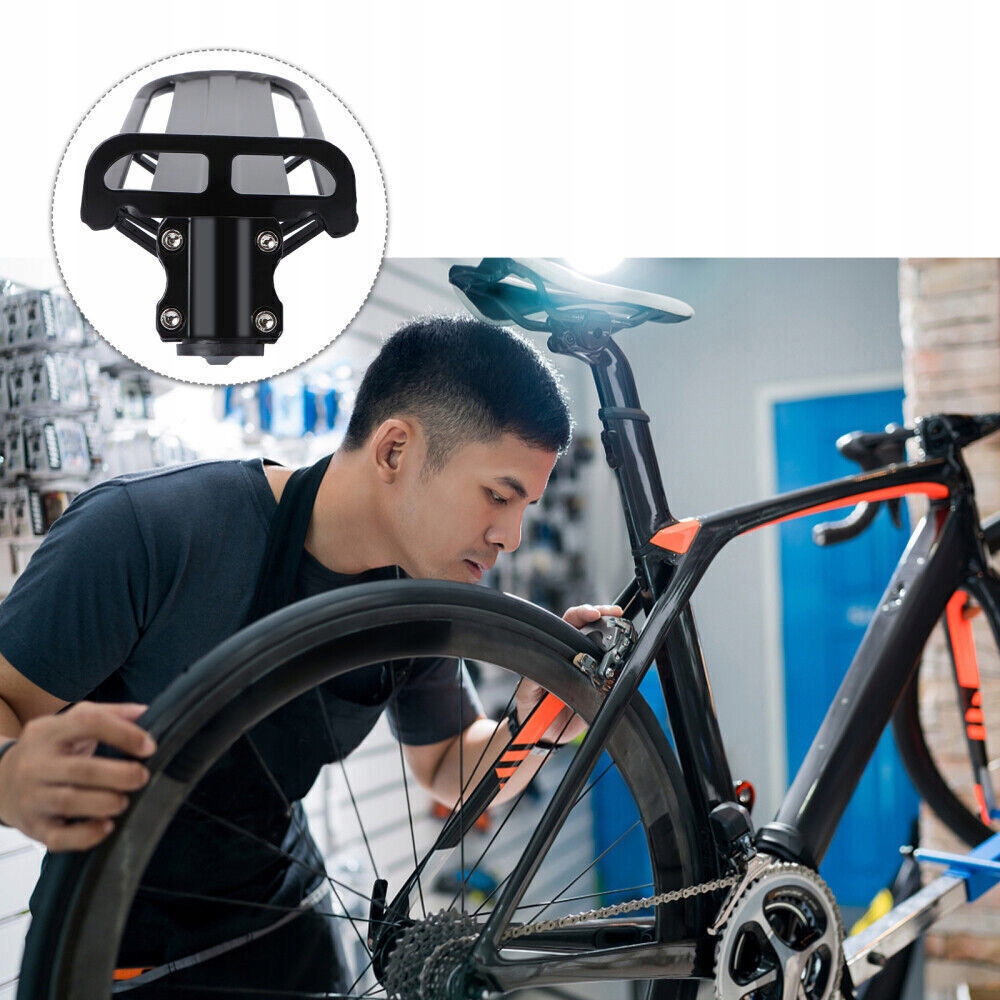 TYLNY BAGAŻNIK ROWEROWY ZE STOPU ALUMINIUM REGULOWANY BAGAŻNIK ROWEROWY MTB Obciążenie maksymalne 9 kg