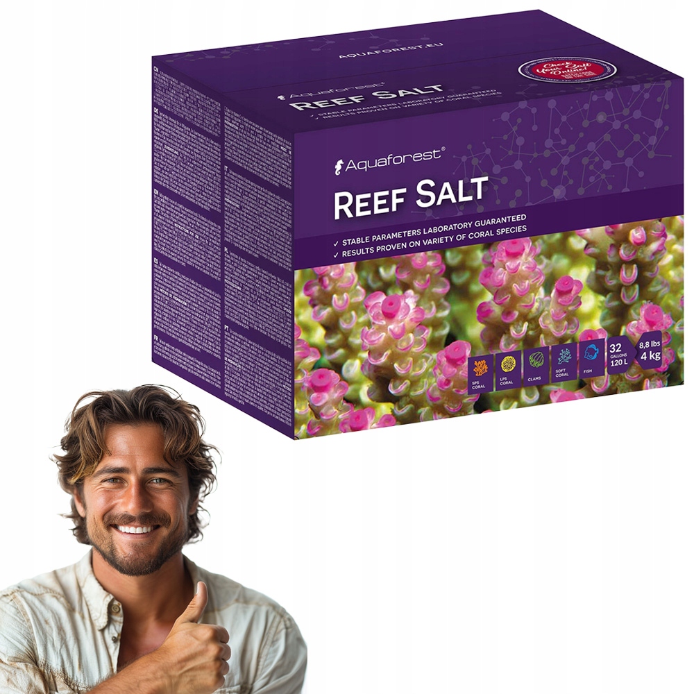 Levně Vynikající Kvalitní Syntetická Sůl Pro Mořskou Akvaristiku Aquaforest Doporučuje