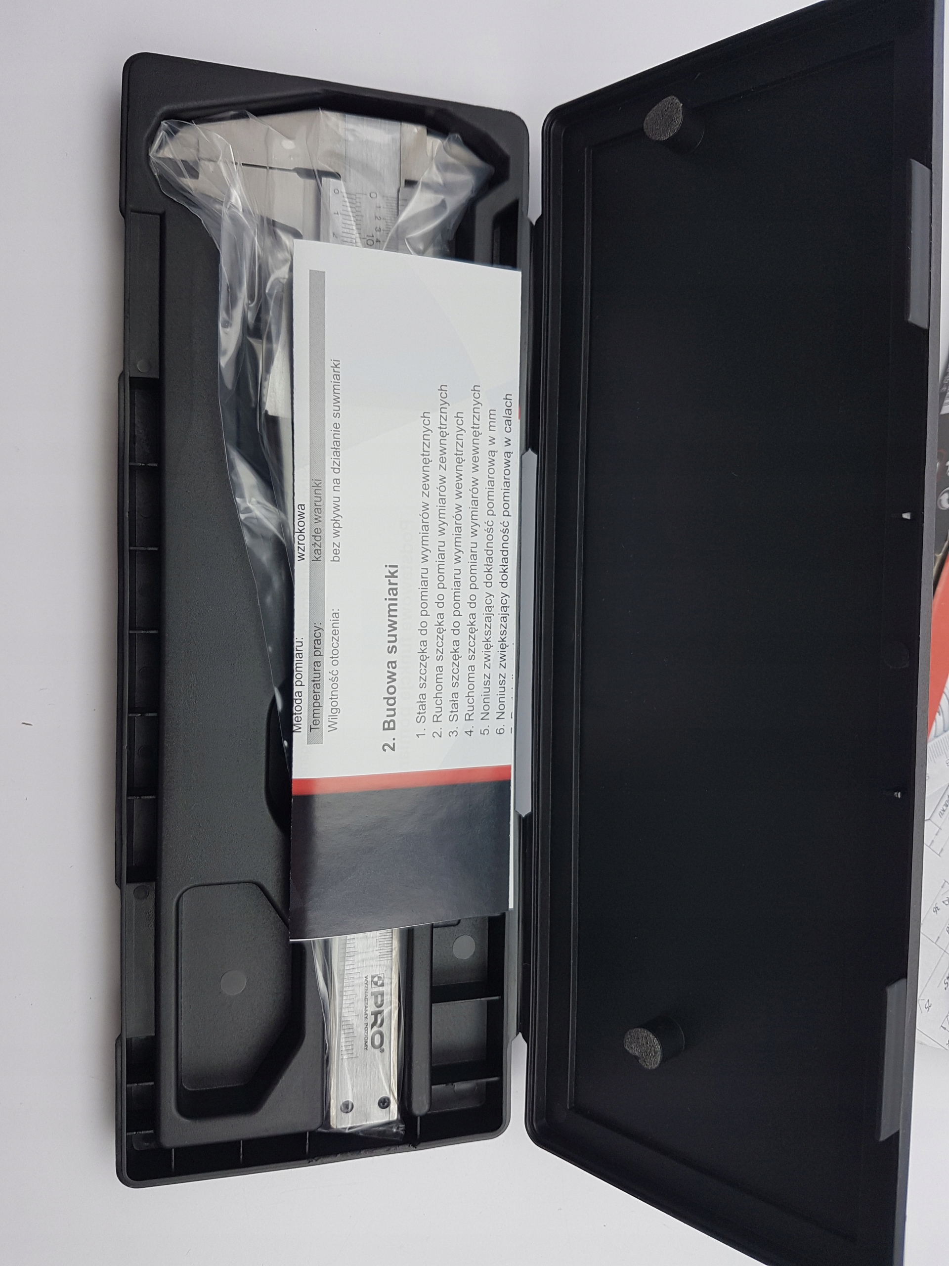 PRO SUWMIARKA NONIUSZOWA 0,05 150MM Stan opakowania oryginalne