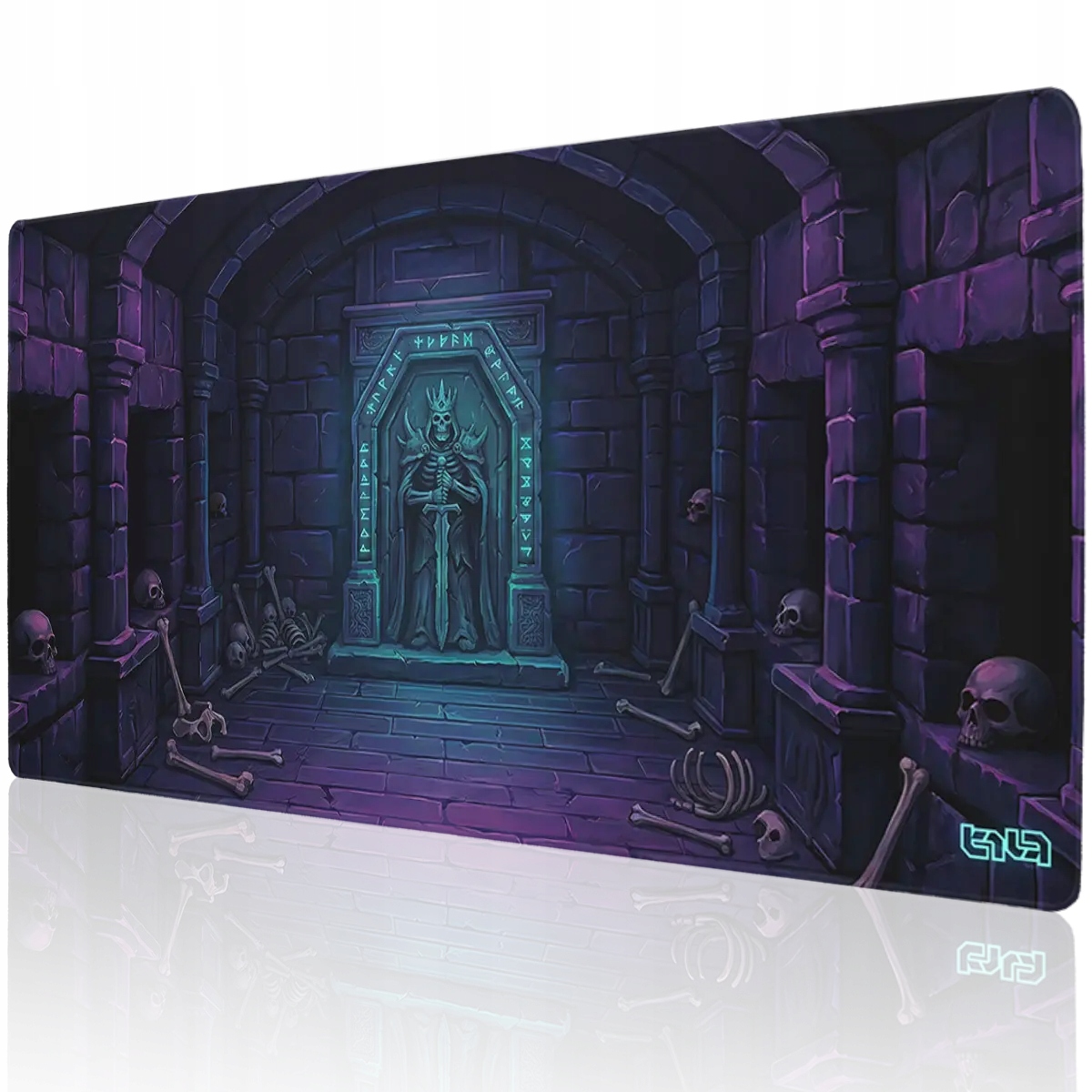 Podkładka Pod Mysz Myszkę Retro Krypta 100x50 Tilt Antypoślizgowa